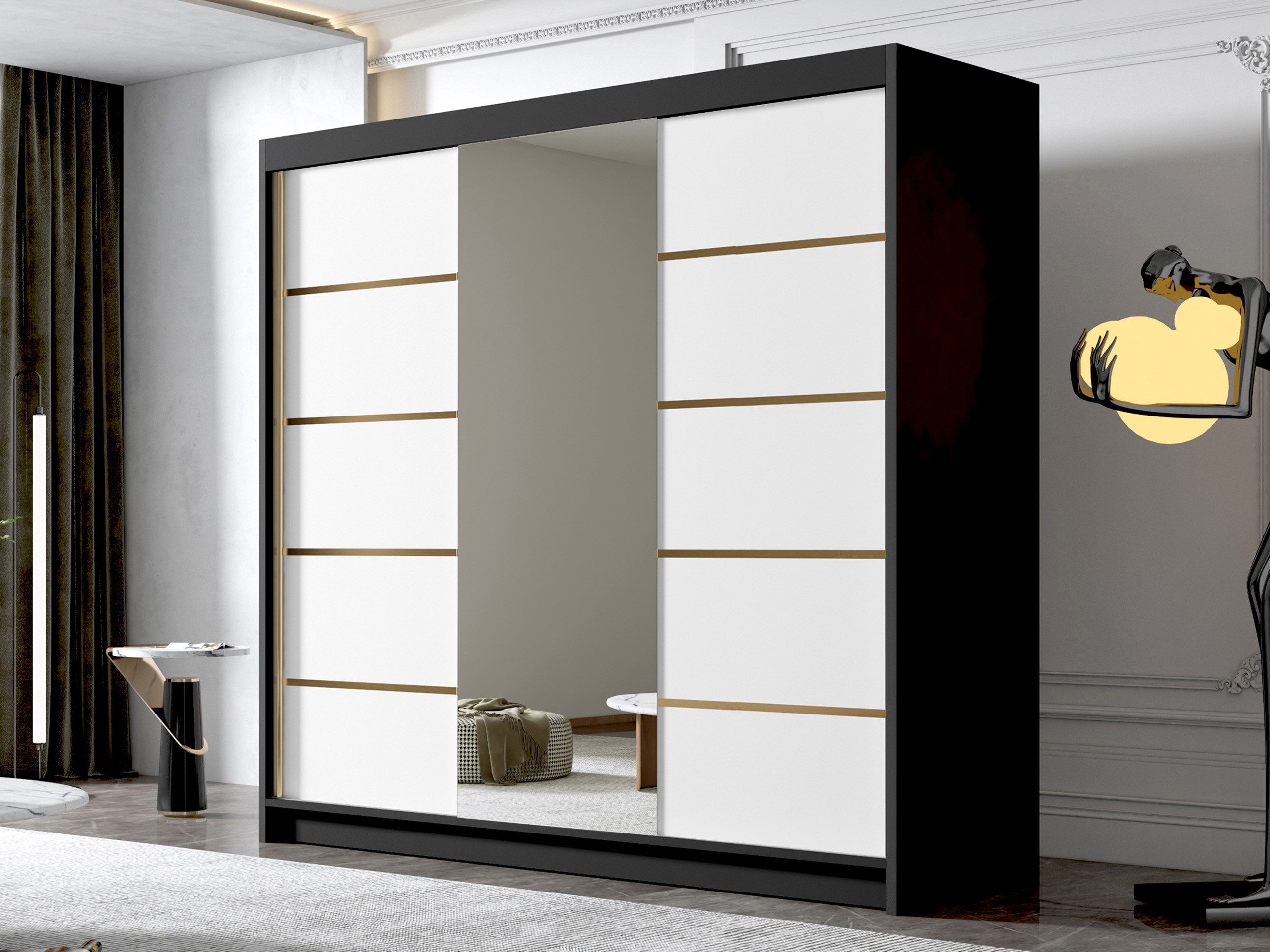 MIRJAN24 Kleiderschrank Evo VI (mit drei günstig online kaufen