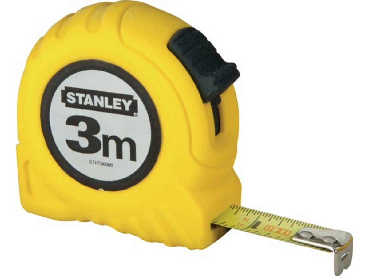STANLEY Rollbandmaß STANLEY 0-30-487 Taschenrollbandmaß Länge 3 m Breite 12,7 mm mm/cm