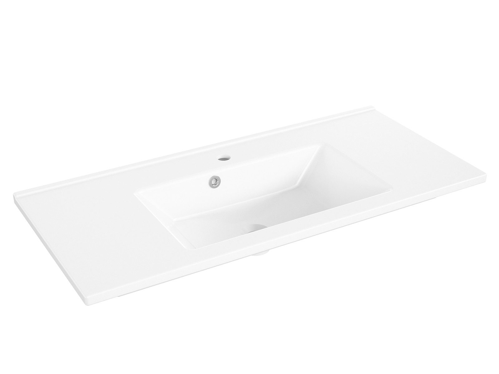 PELIPAL Waschbecken 100 x 2 x 45 cm (B/H/T)