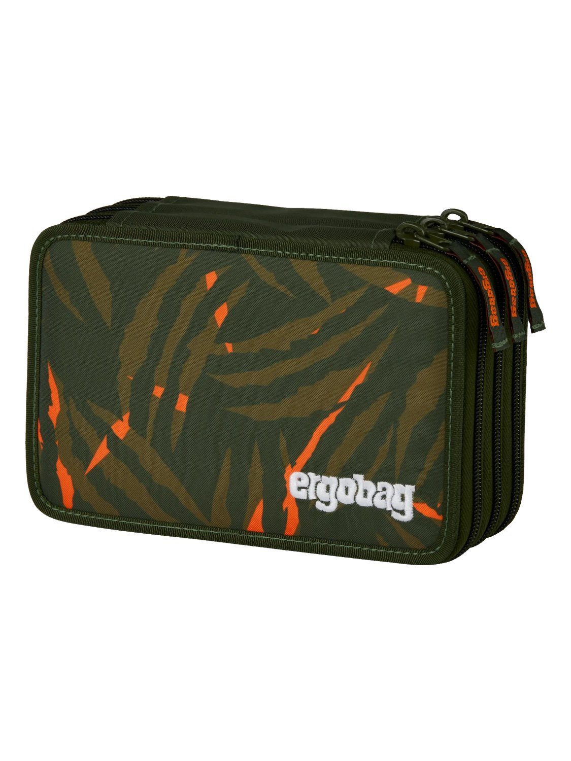ergobag Federmäppchen Maxi Mäppchen, (41-tlg), mit Stiften befüllt