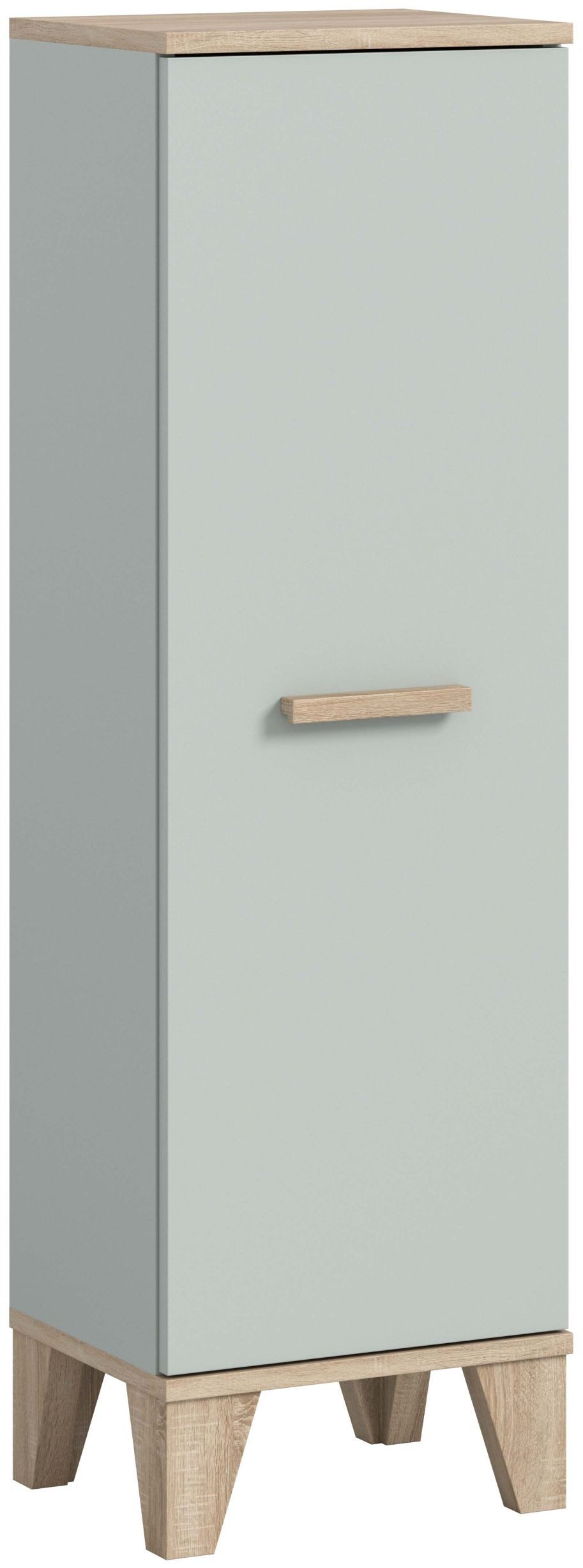 xonox.home Midischrank Star Badschrank in hellgrün B/H/T ca.: 34 x 116 x 31 cm