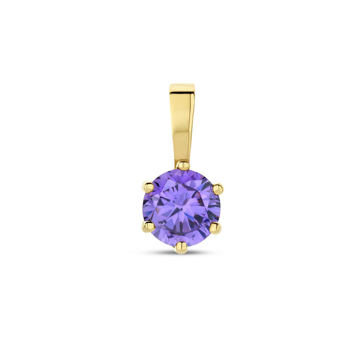 NICEANDnoble Kettenanhänger 585er Gelbgold Kettenanhänger mit synthetischem günstig online kaufen