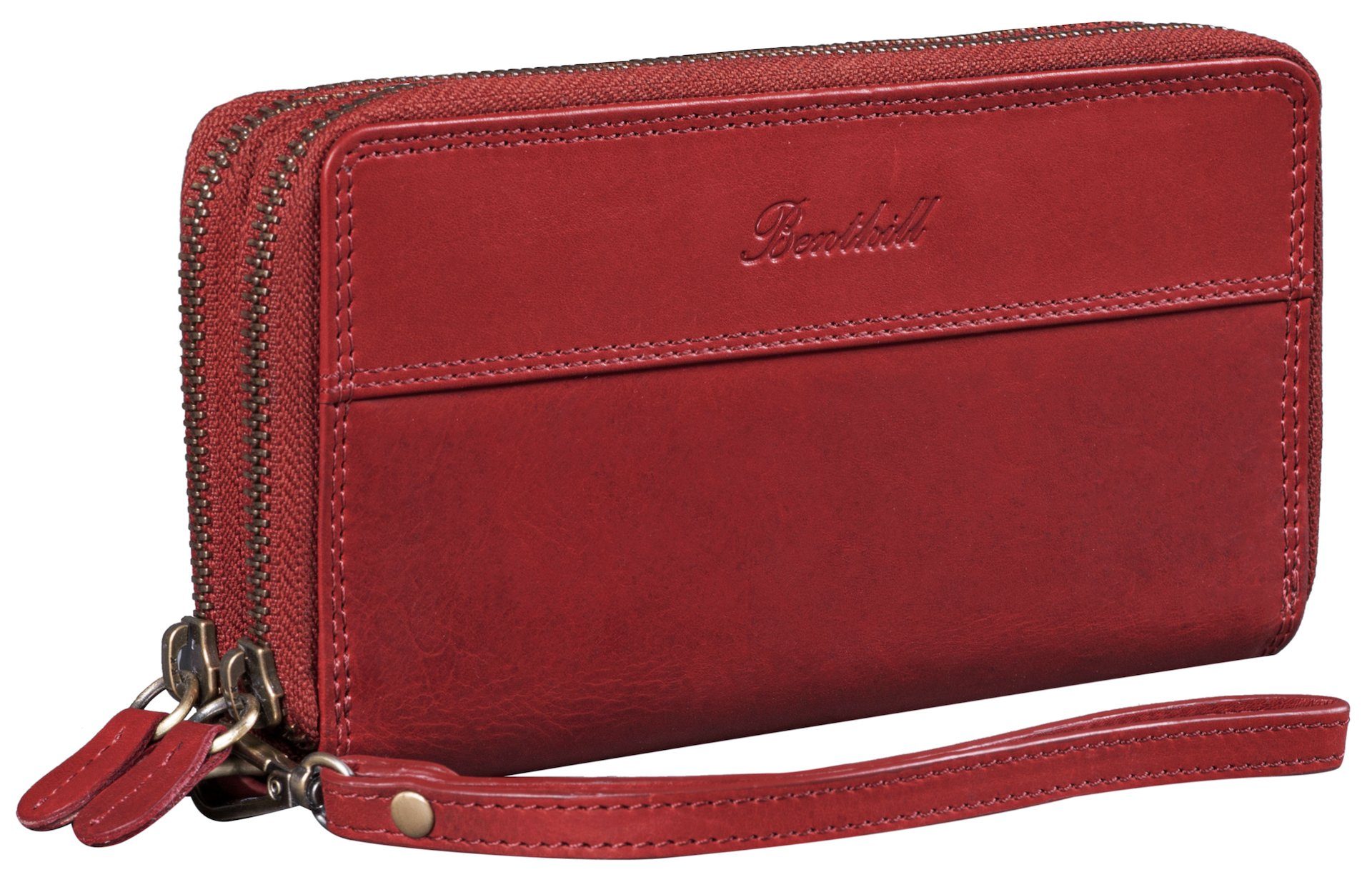 Benthill Geldbörse Damen Echt Leder Gross RFID Portemonnaie Groß XXL mit vi günstig online kaufen