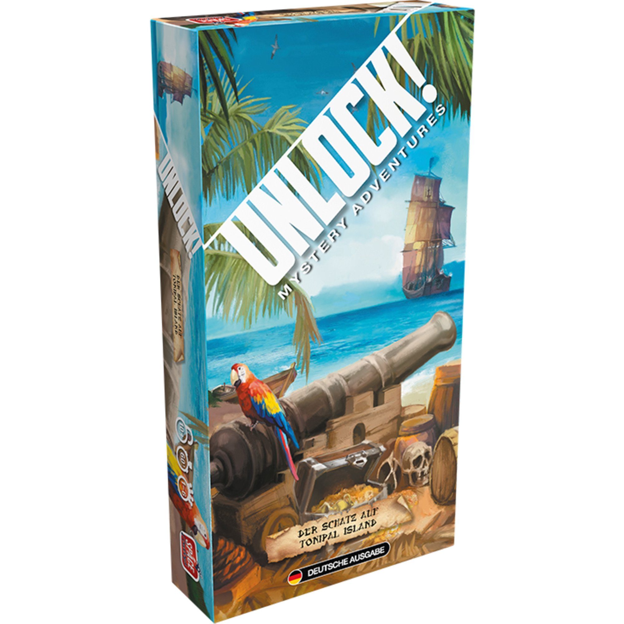 Asmodee Spiel Asmodee Unlock! - Der Schatz auf Tonipal Island