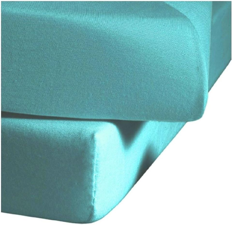 fleuresse Spannbettlaken Comfort Jerseyspannlaken, 96% Baumwolle, günstig online kaufen