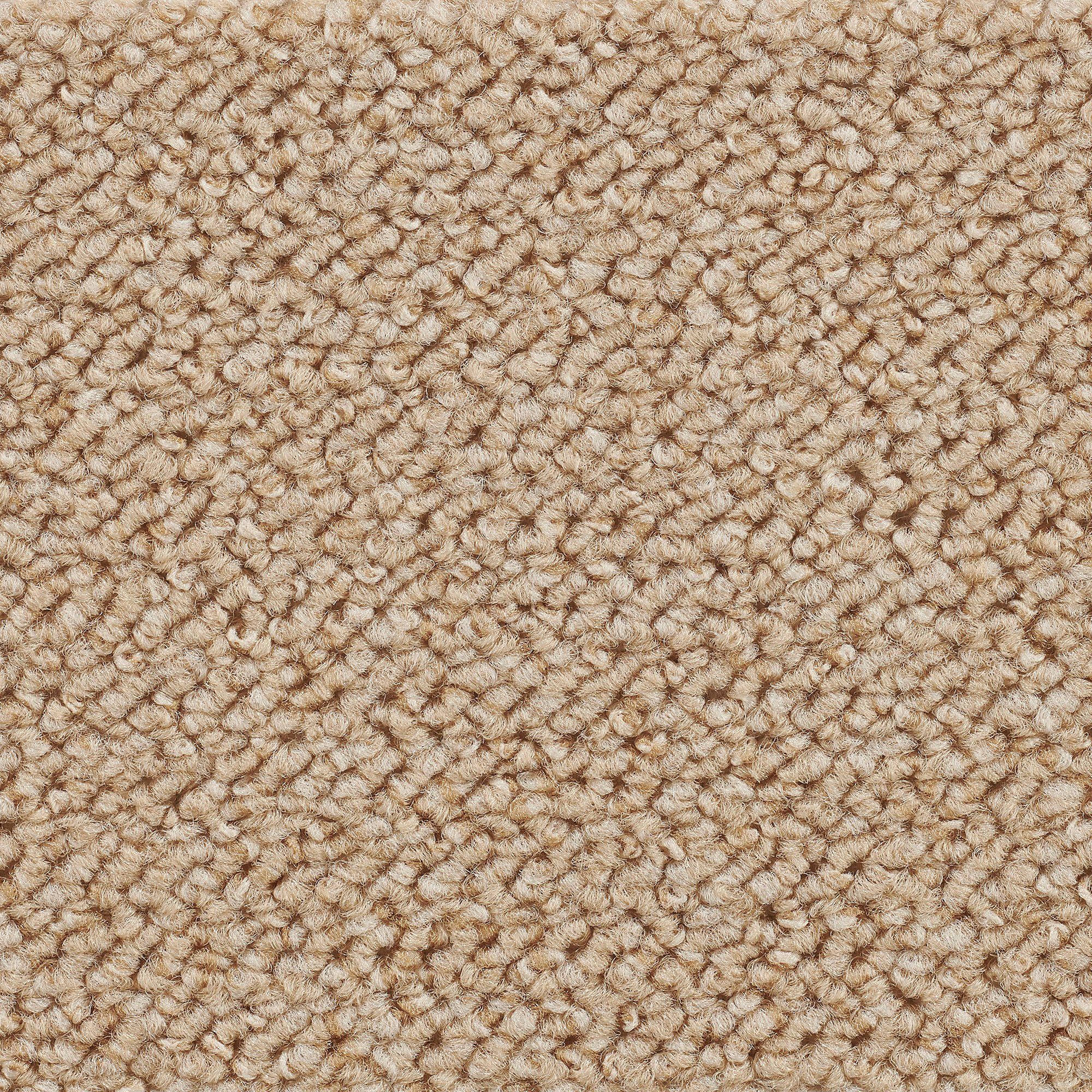 Teppichboden Schlingenteppich Passion 1091 (Metro), Vorwerk, rechteckig, Höhe: 6,3 mm, Wohnzimmer, Schlafzimmer, Kinderzimmer, Breite 400/500 cm beige dunkel-gelb