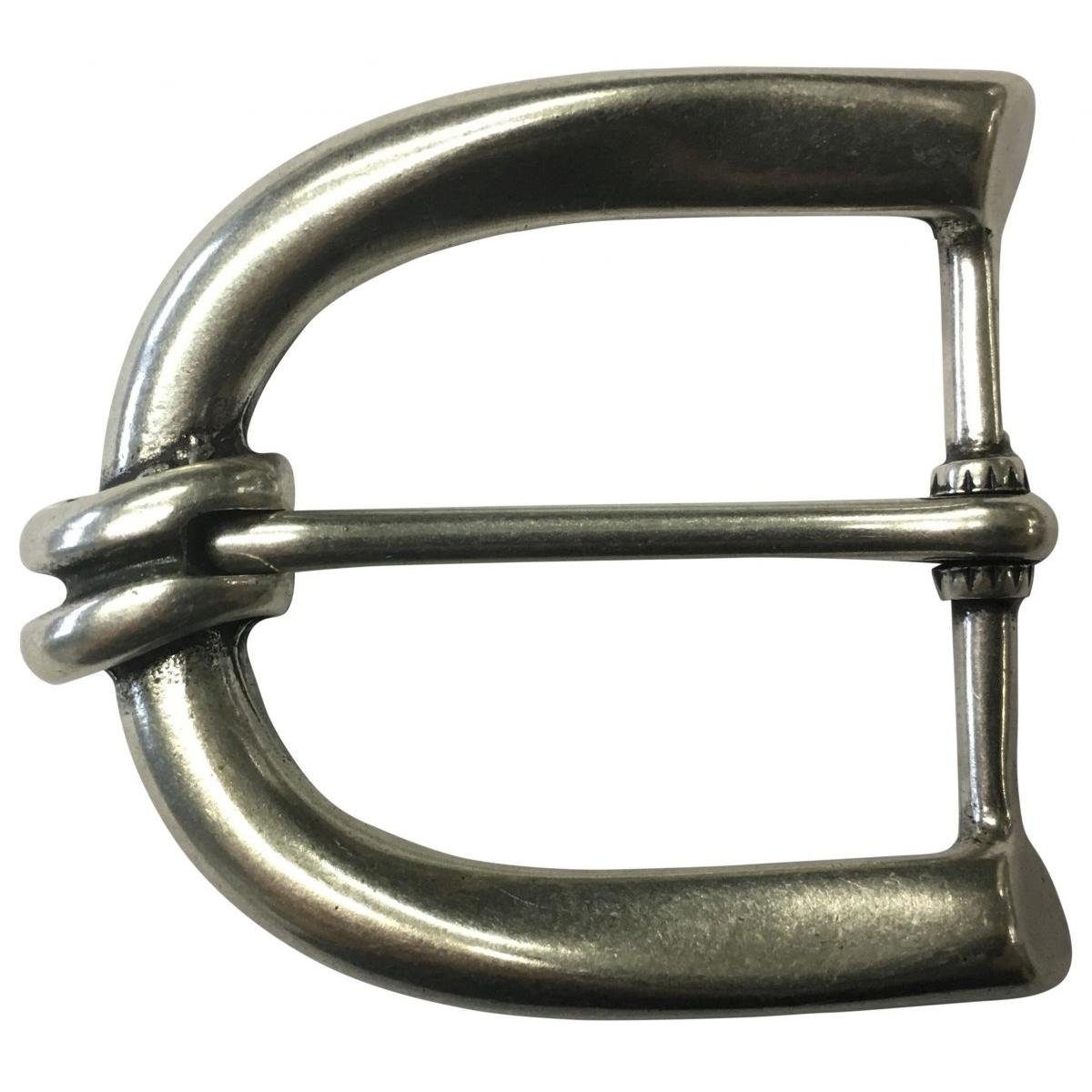 BELTINGER Gürtelschnalle Node 4,0 cm - Gürtelschließe 40mm - Dorn-Schließe - Gürtel bis 4cm
