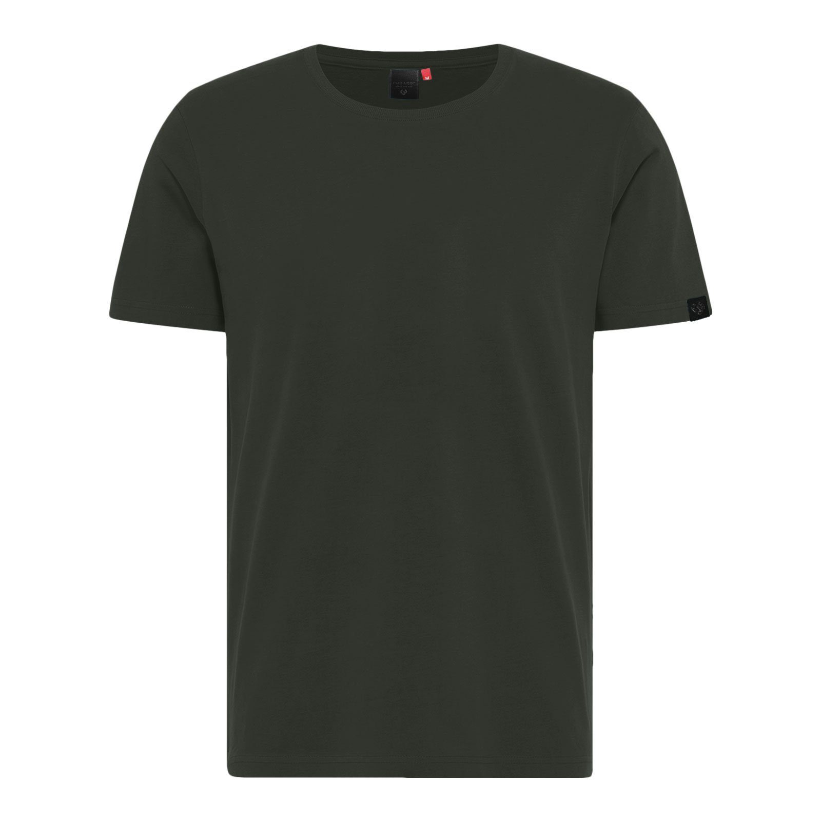 Ragwear T-Shirt Tonar am 1010 mit Arm black Label-Patch