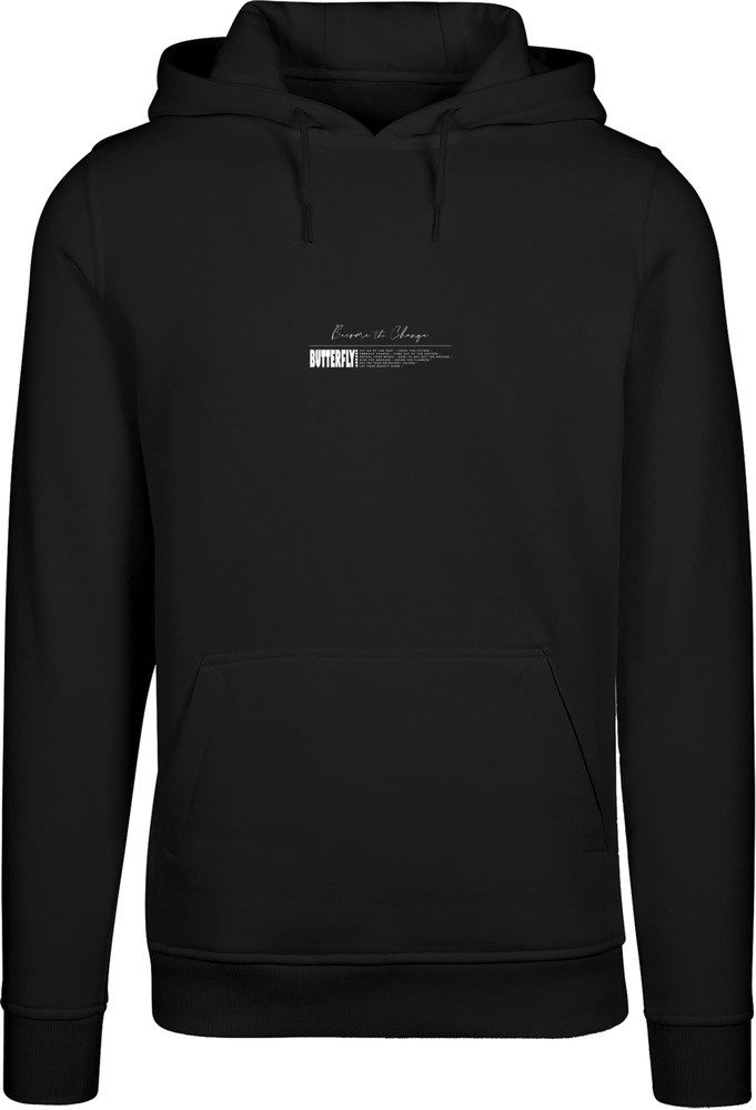 Kapuzenpullover MisterTee Herren Become the Change Butterfly 2.0 Hoody