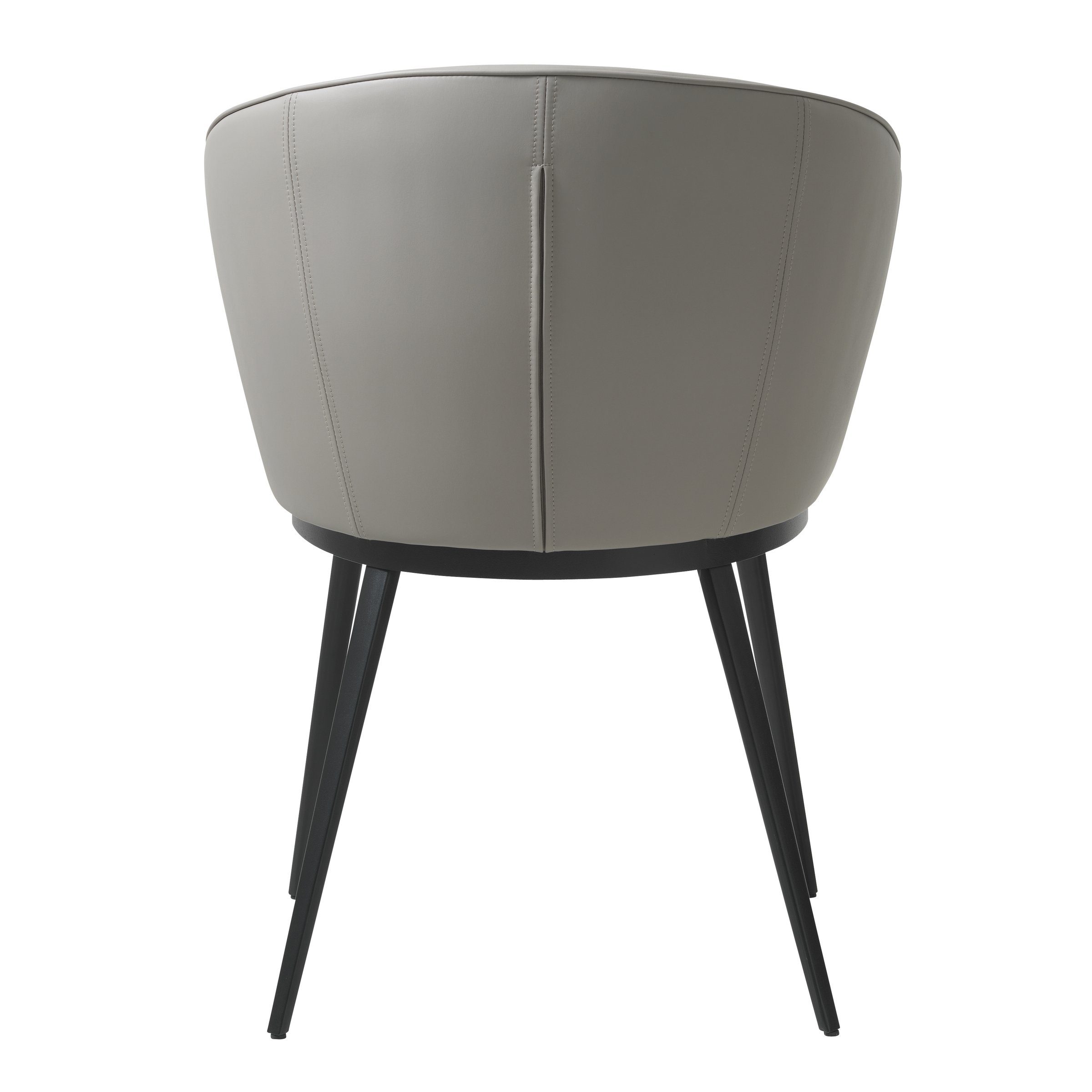 Stuhl in Taupe aus cm), GAIN (B/H/T: möbelando Metall, Kunstleder 51x82x60