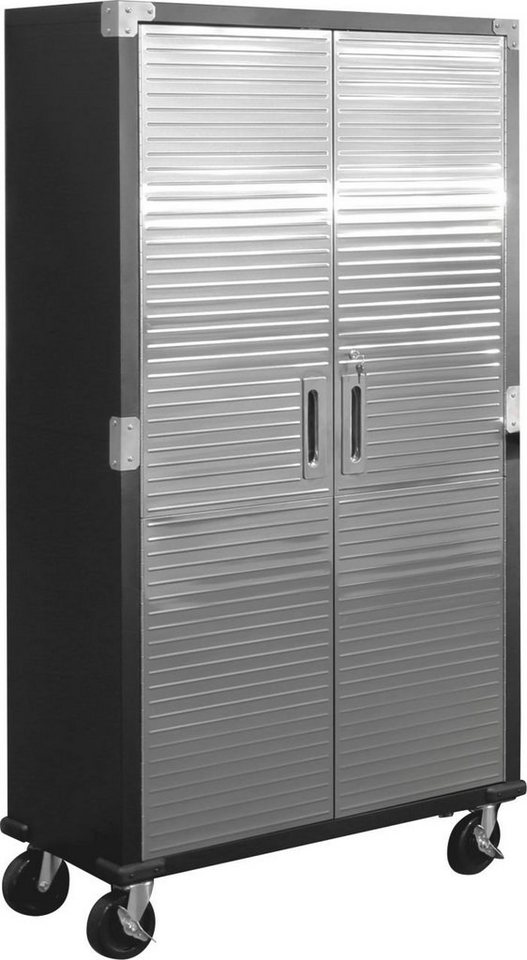 Primaster Werkzeugschrank Primaster Metallschrank 183 x 90 x 46 cm bis 250