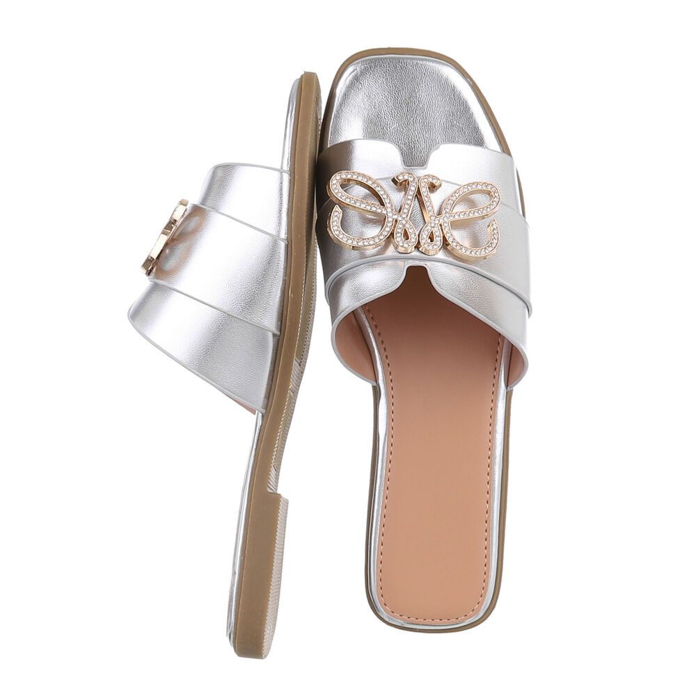 Ital-Design Damen Mules Freizeit Pantolette (86527028) günstig online kaufen