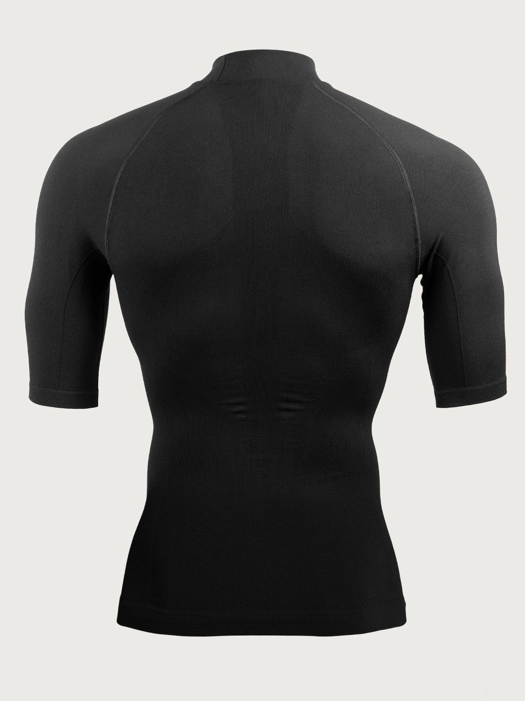 Strammer Max Performance® Kompressionsshirt Premium Funktionsshirt mit Kompressionseffekt Hoher Kragen, unterstützt die Haltung