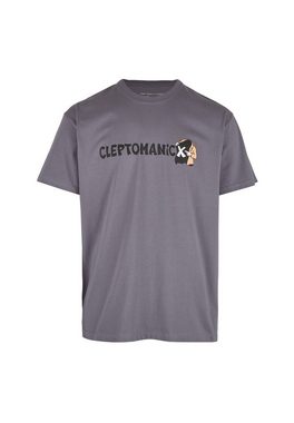 Cleptomanicx T-Shirt CEALER Mit Markenapplikation
