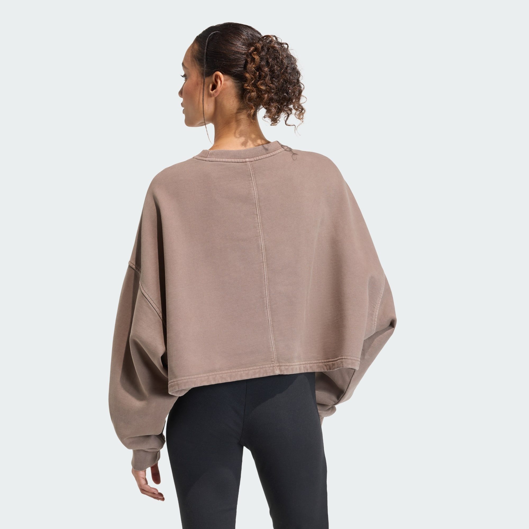 adidas Originals Sweatshirt ESSENTIALS LINEAR CROPPED SWEATSHIRT (1-tlg) günstig online kaufen