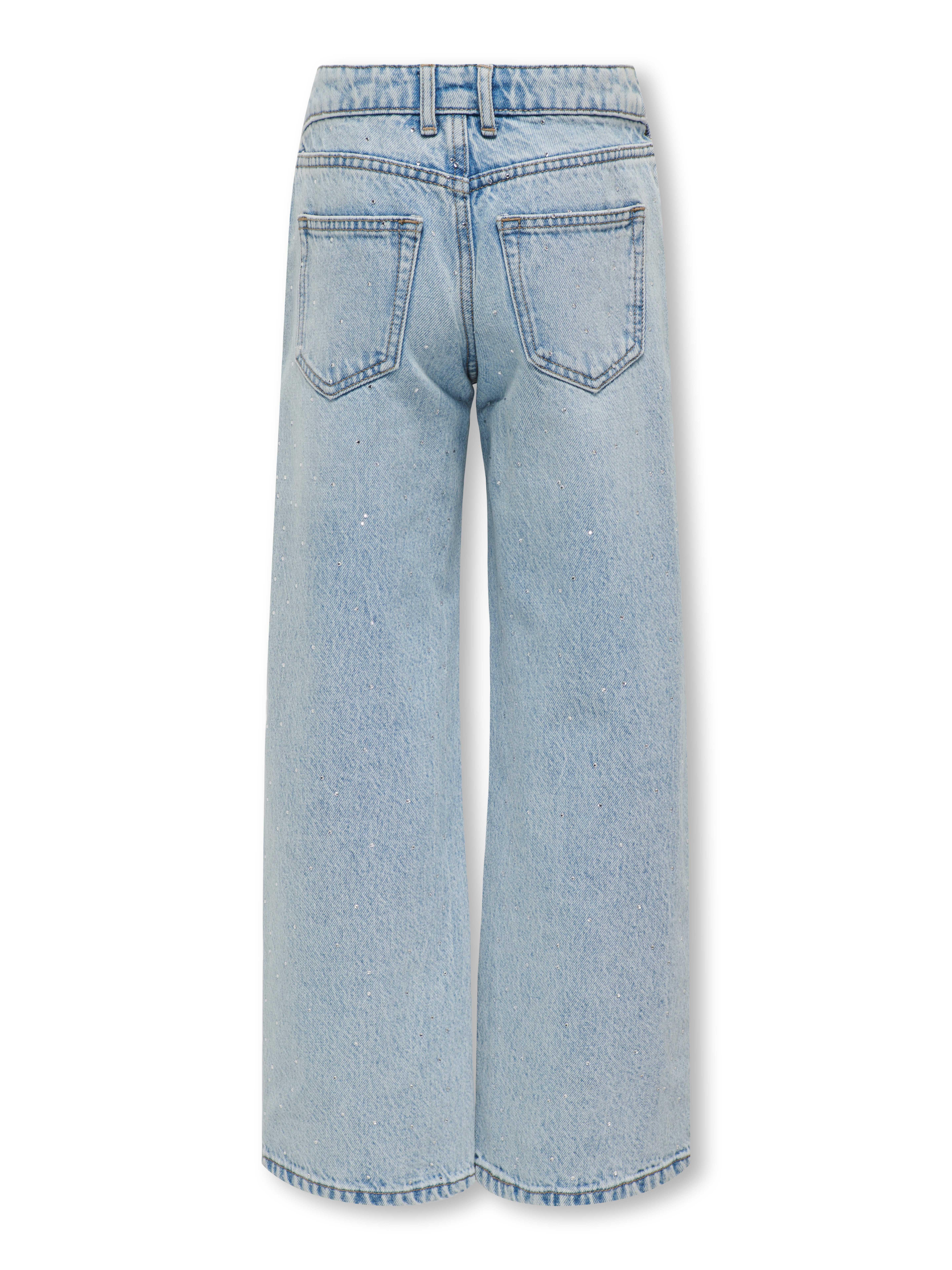 KIDS ONLY Weite Jeans KOGCOBAIN RHINESTONE WIDE DNM AZG NOOS