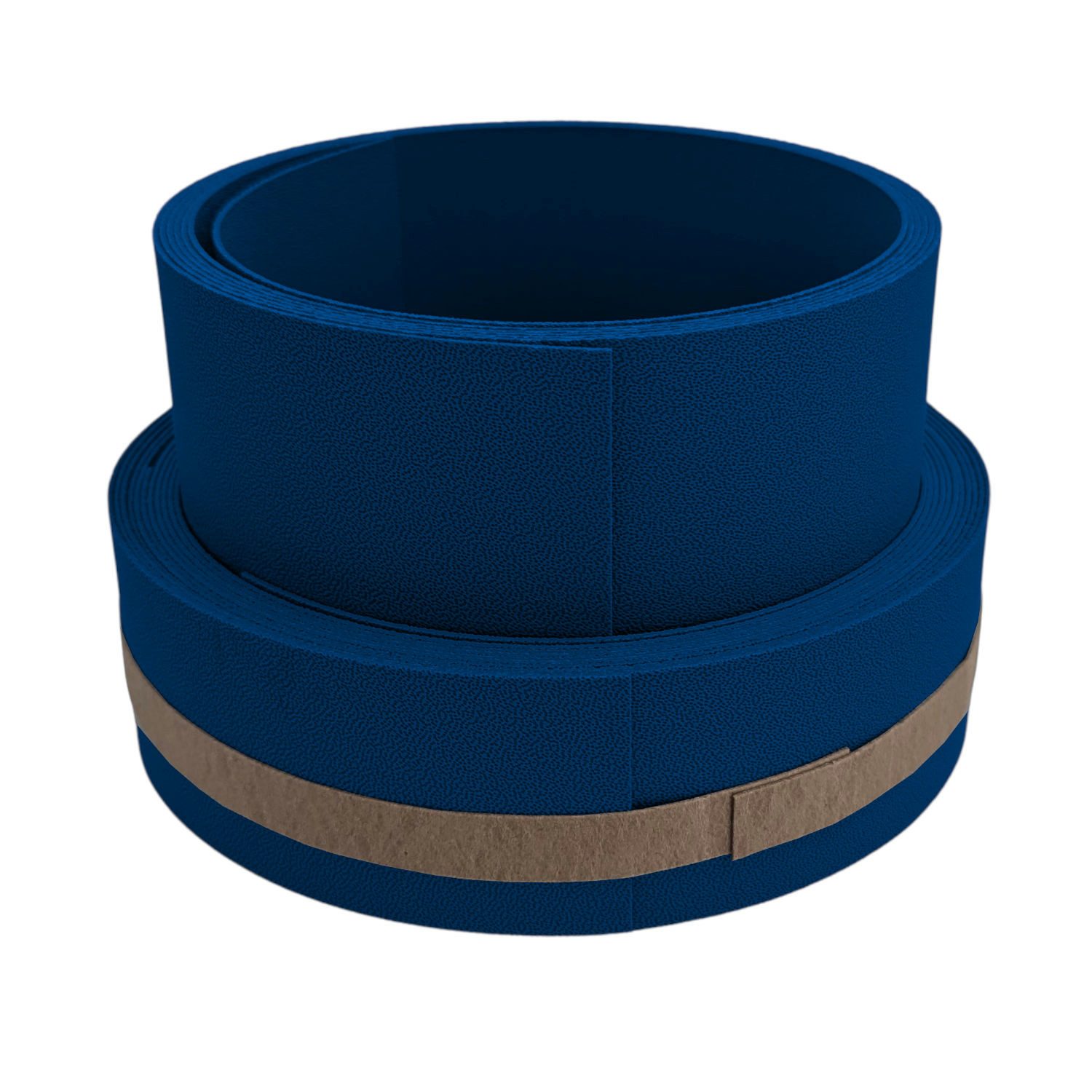 zaunzu Sichtschutzstreifen Premium Akzentstreifen Set DUO Enzianblau 2,55m, (1x Einzelstreifen, (Ein Einzelstreifen besteht aus 3 Akzentstreifen), 5 Jahre garantierte Farbechtheit