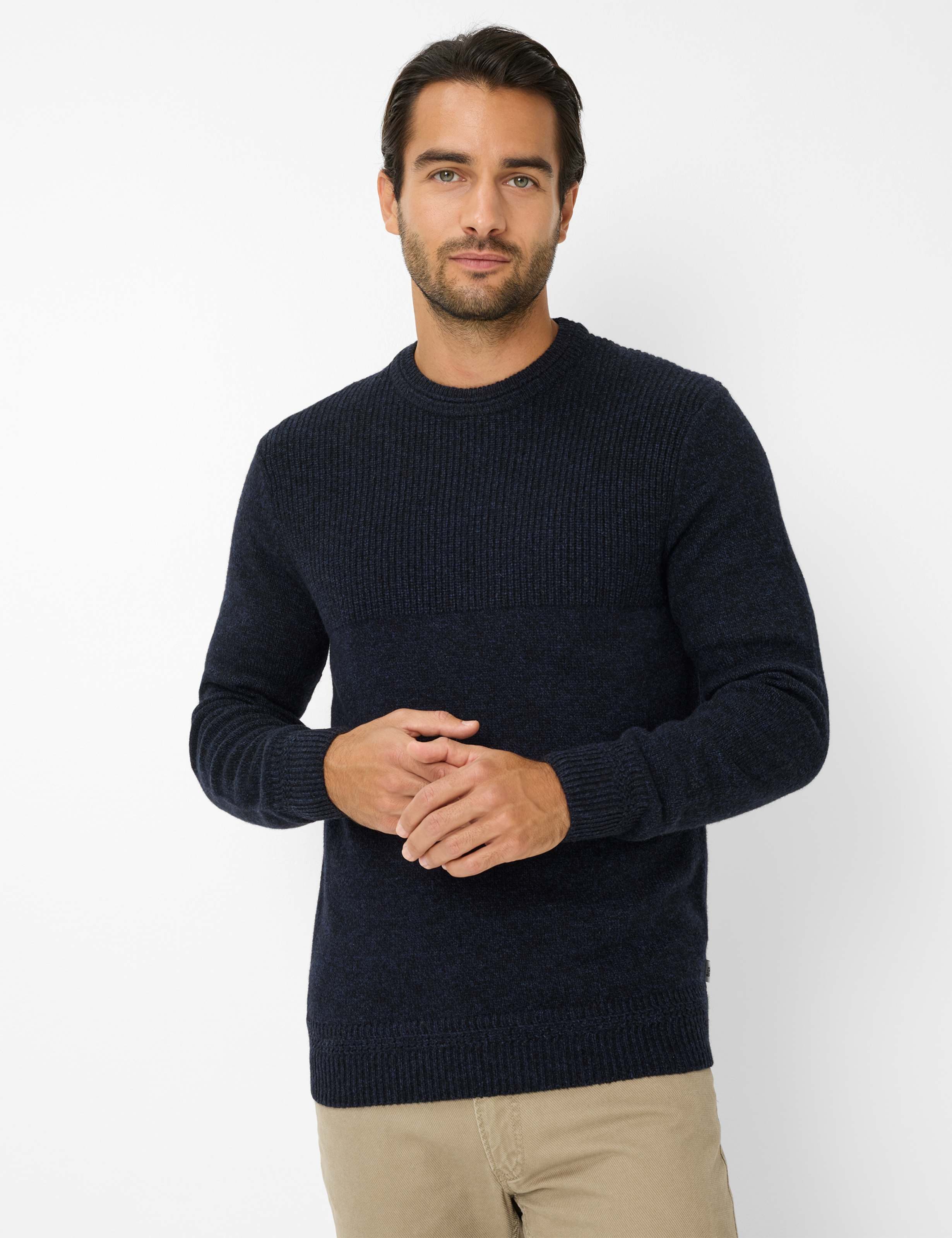 Brax Rundhalspullover Style RICK günstig online kaufen