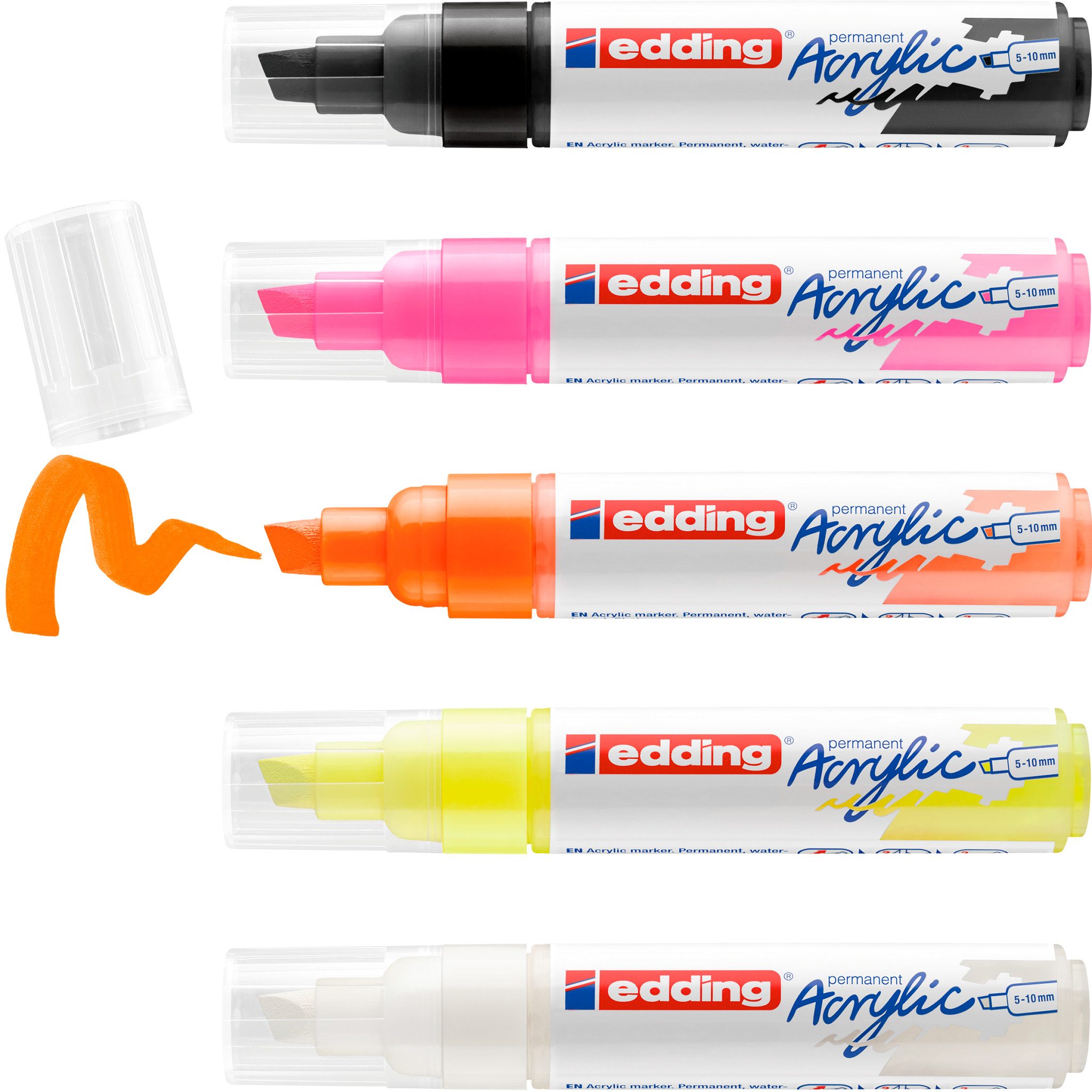 edding Marker 5000, Neon, 5er-Set