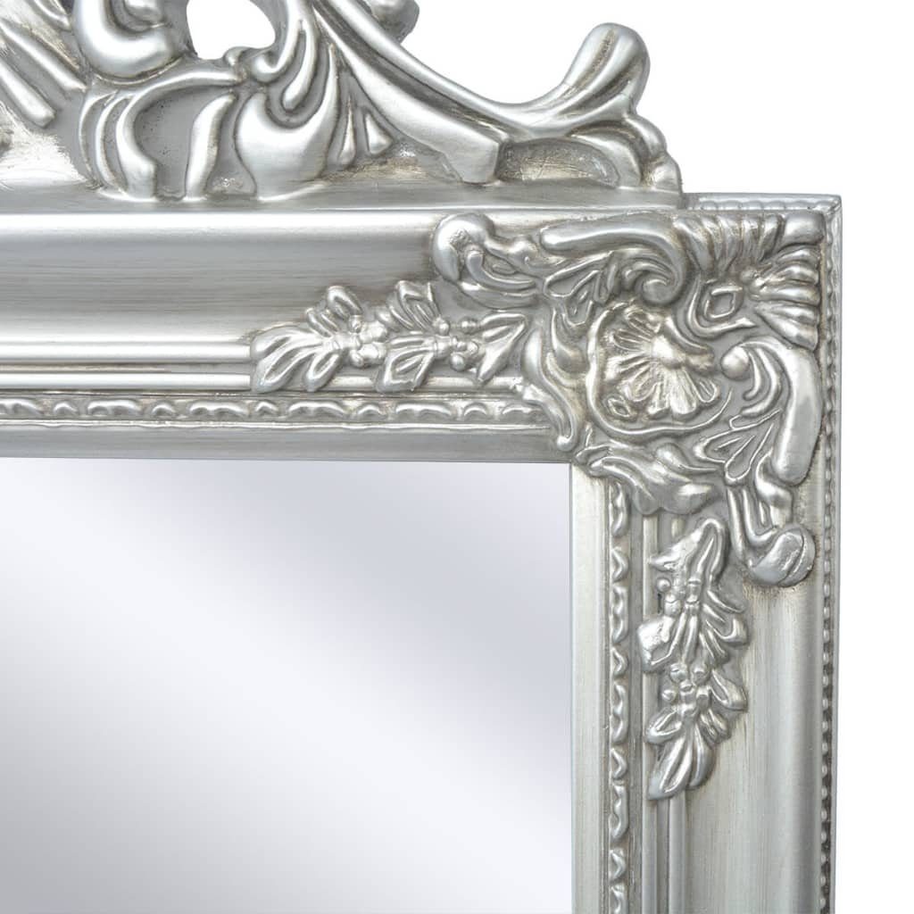 cm 160x40 Barock-Stil im Wandspiegel furnicato Standspiegel Silbern