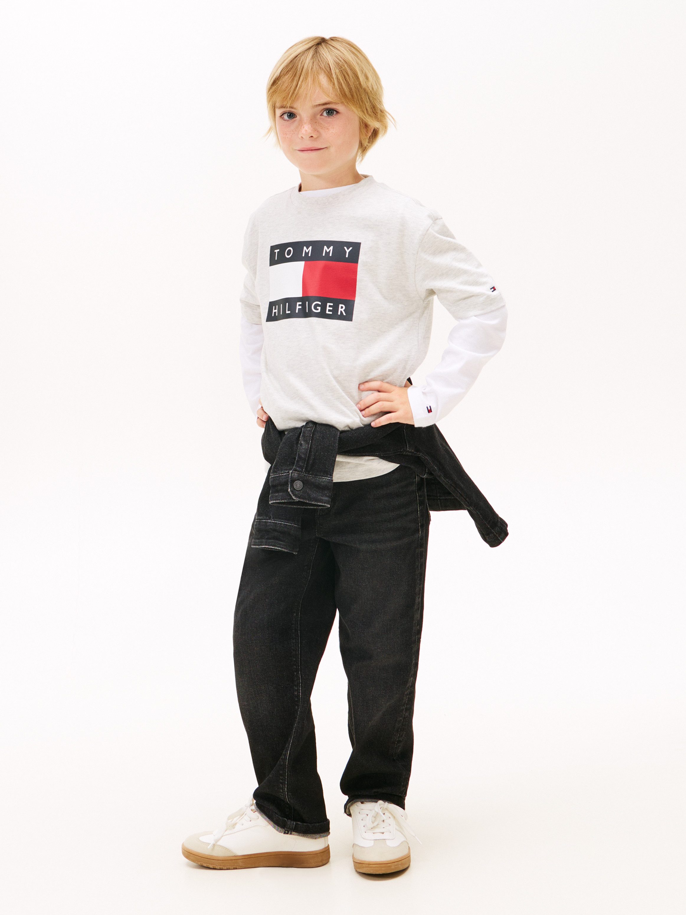 Tommy Hilfiger T-Shirt Regular fit, für Kinder bis 16 Jahre, Print
