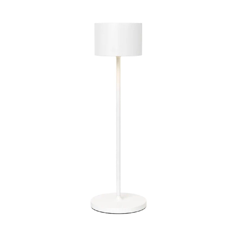 Alumin, Tischleuchte LEDLampe Mobile LED LEDLeuchte Helligkeitfunktion, Stehleuchte White Schreibtischlampe blomus FAROL