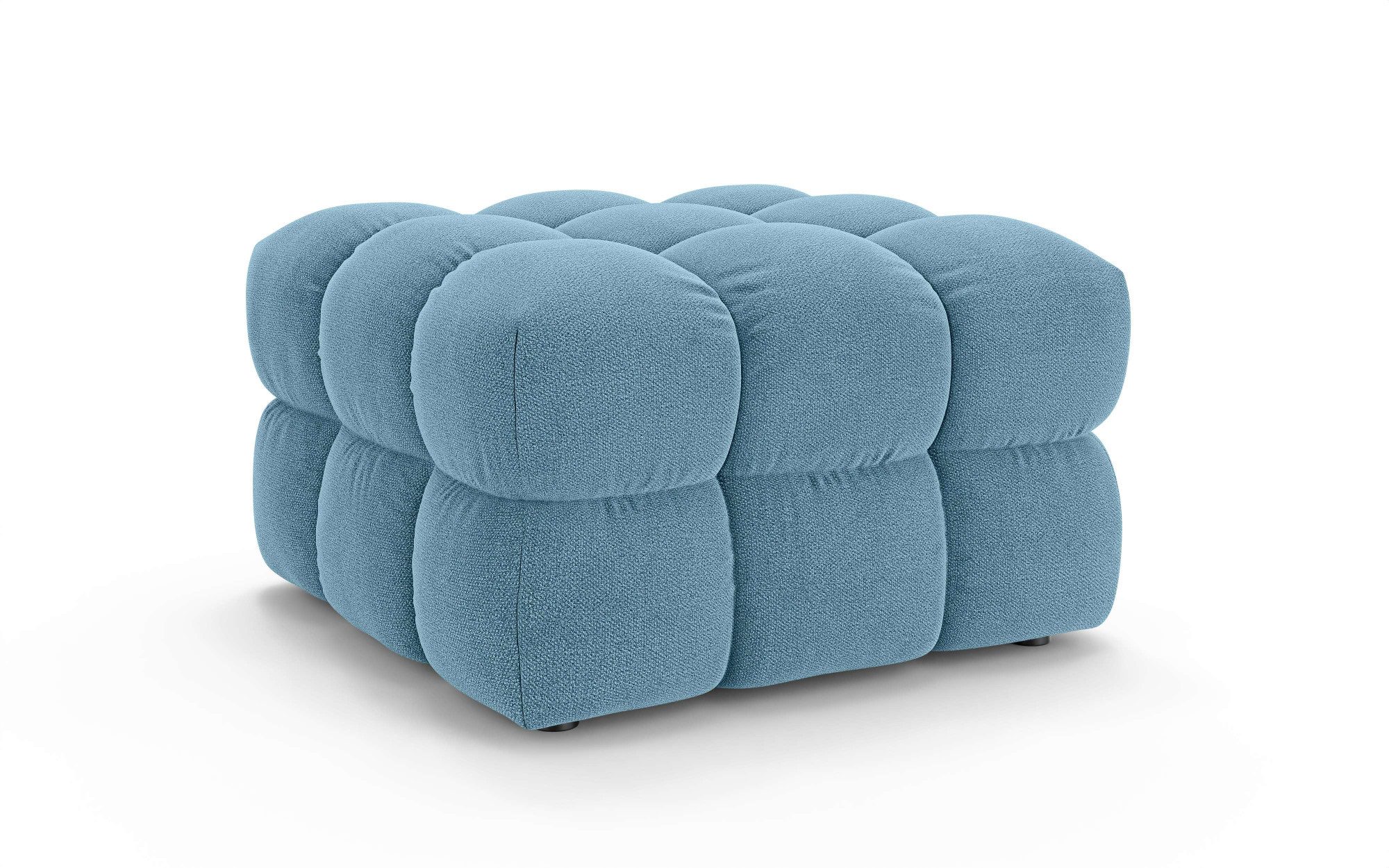 s.Oliver Polsterhocker COBBO Sitzhocker Bubble-Optik, Maße B/T/H: 80/80/48 cm, passend zum Sofa, moderne Steppung und hoher Sitzkomfort. Reduzierter Preis € 339,99. Unverbindliche Preisempfehlung € 439,00