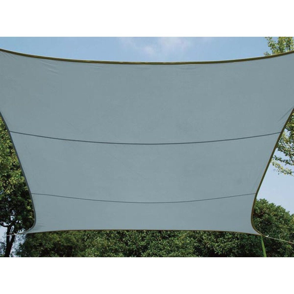 PEREL Sonnensegel Perel Sonnensegel, wasserabweisend, 2 x 3 m, 160 g/m², Polyester, Rech, (1-tlg)