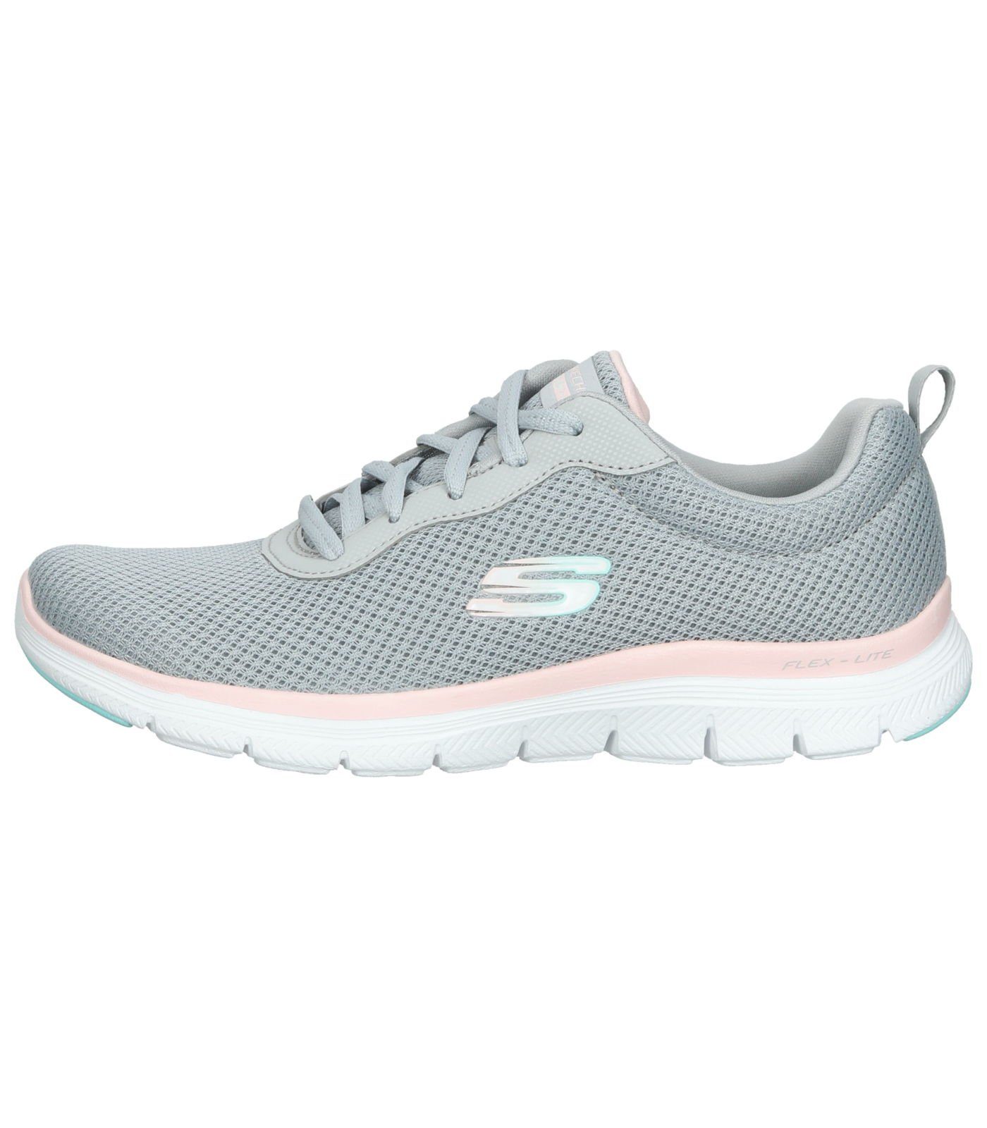 Skechers GYLP (20202621) grey/lt Sneaker pink Mesh Sneaker