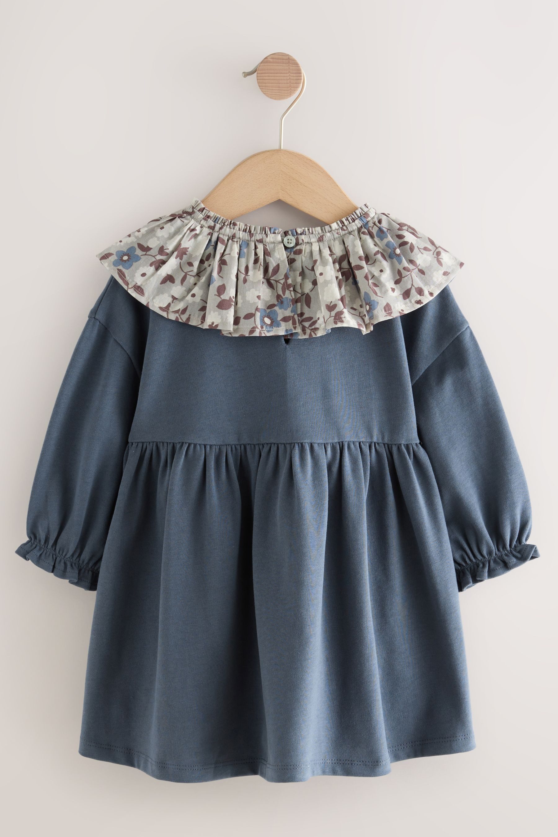 Next Blusenkleid Langarmkleid mit Kragen (1-tlg) günstig online kaufen