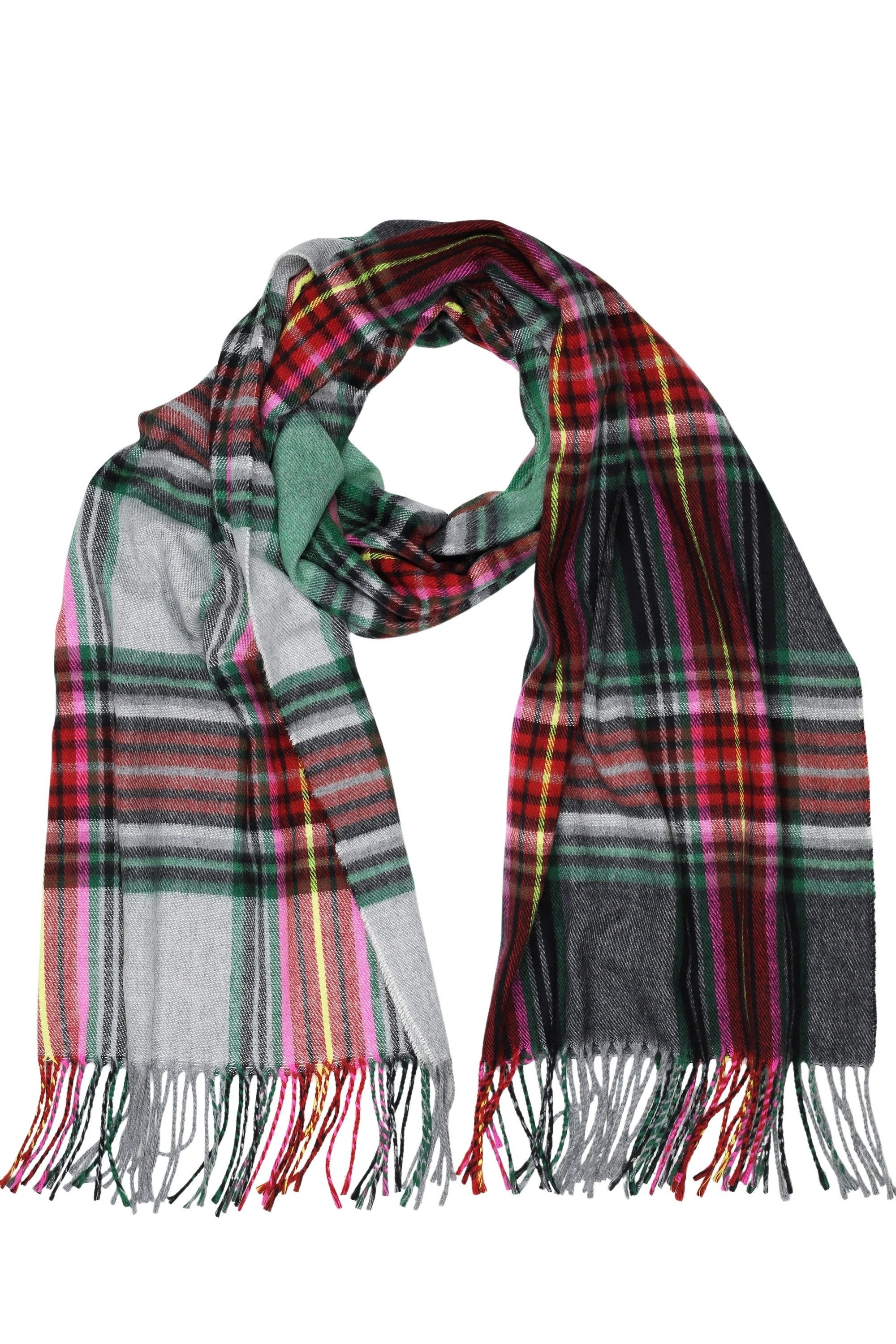 COLLEZIONE ALESSANDRO Wollschal Multi, (1-St), Made in Italy, in modischen Farben