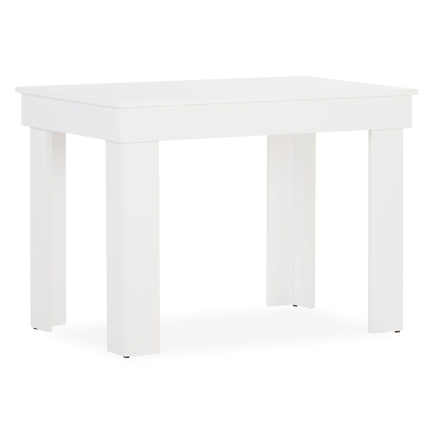 Homestyle4u Esstisch Tisch 90x60 cm Weiß günstig online kaufen
