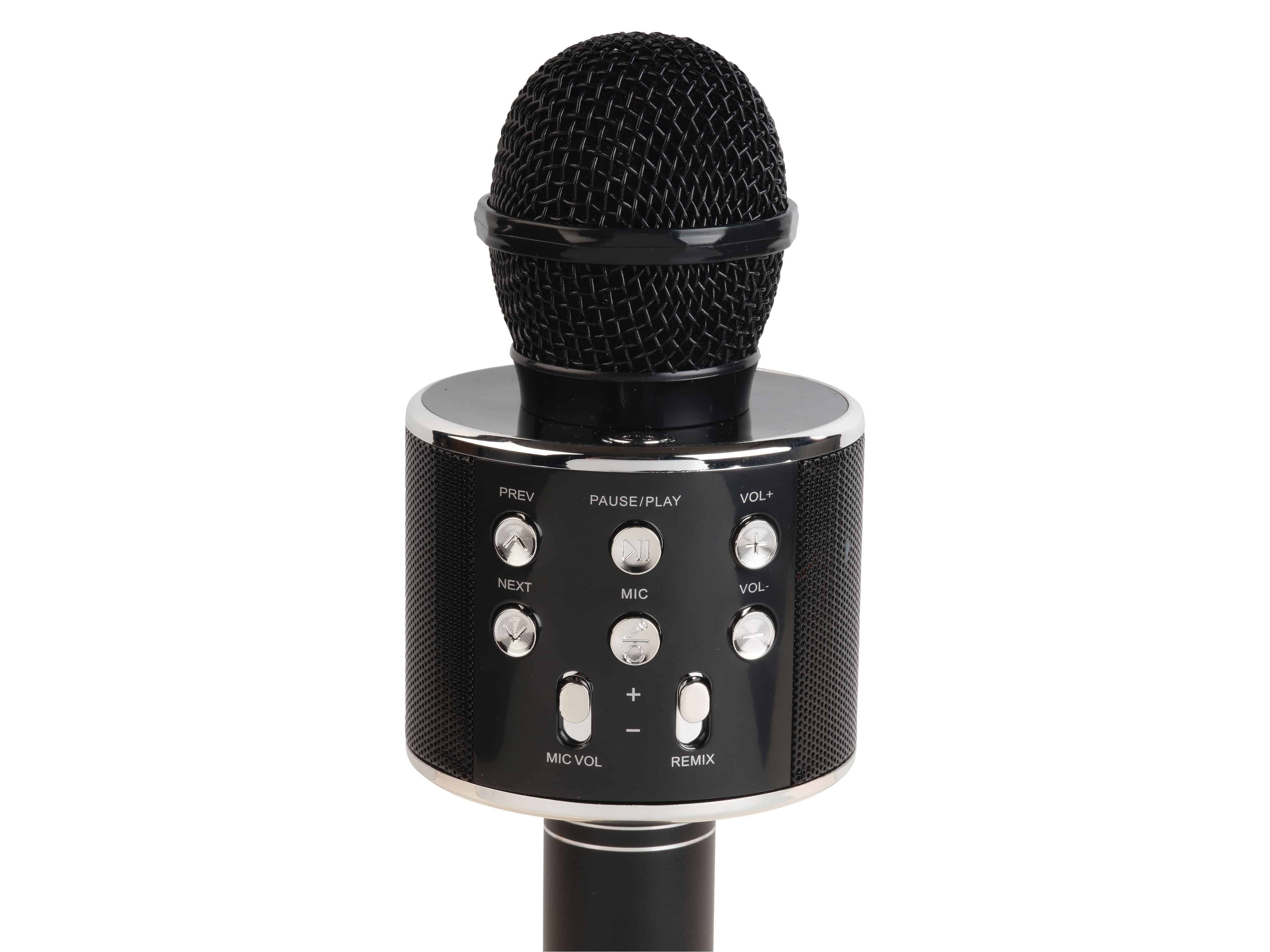 DENVER Karaoke Denver Portable-Lautsprecher KMS-20B Mikrofon-Lautsprecher