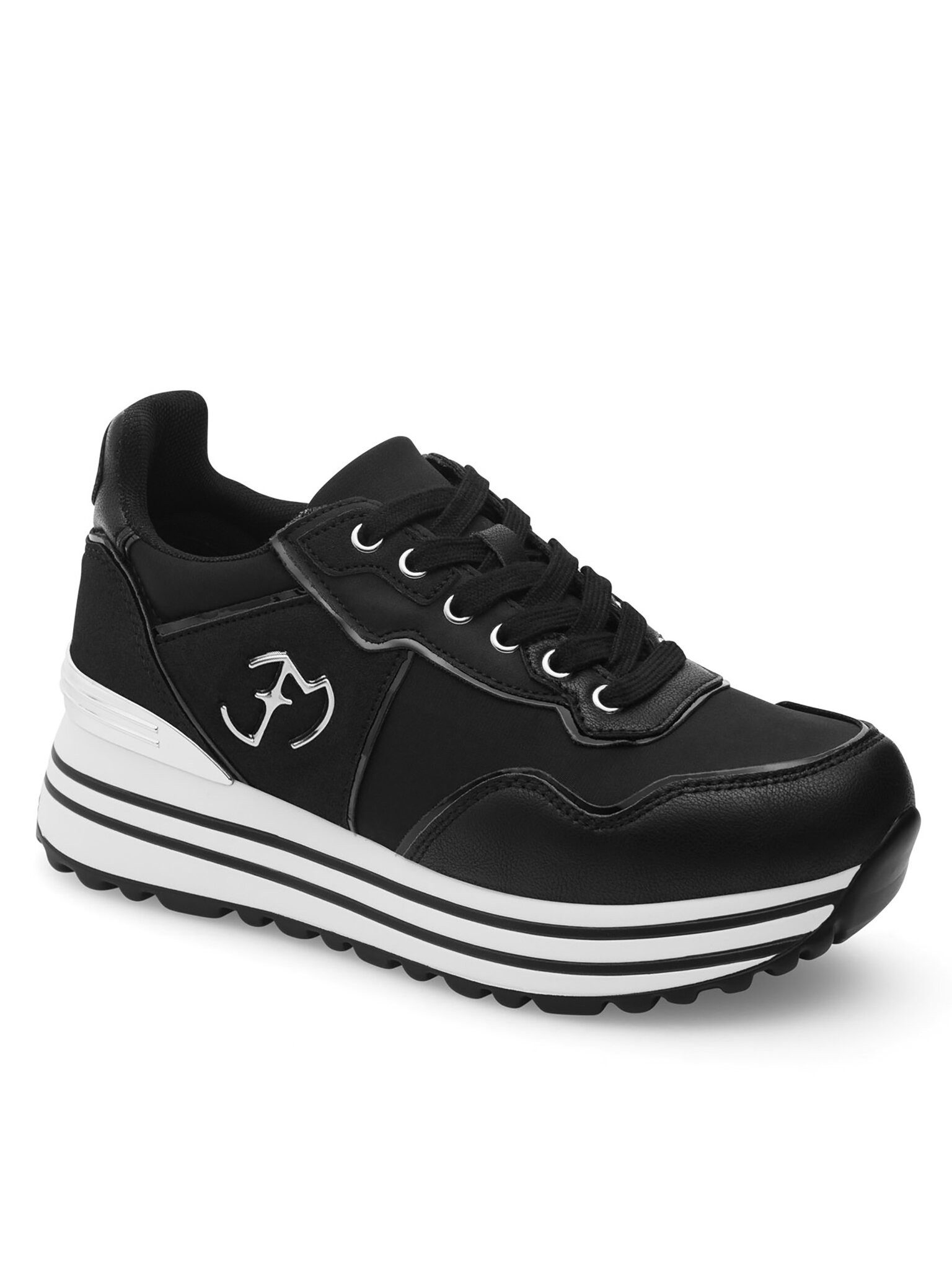 Eva Minge Eva Minge Sneakers Damen WYL3795-3 Schwarz Sneaker