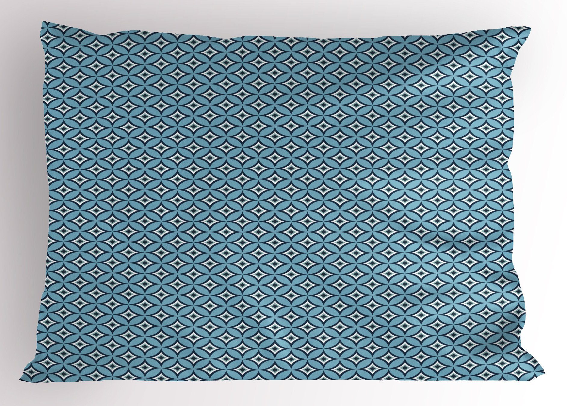 Kissenbezug, Standard Abstrakt Abakuhaus Dekorativer geometrische Kissenbezüge Size Interpretation Stück), (1 King Gedruckter