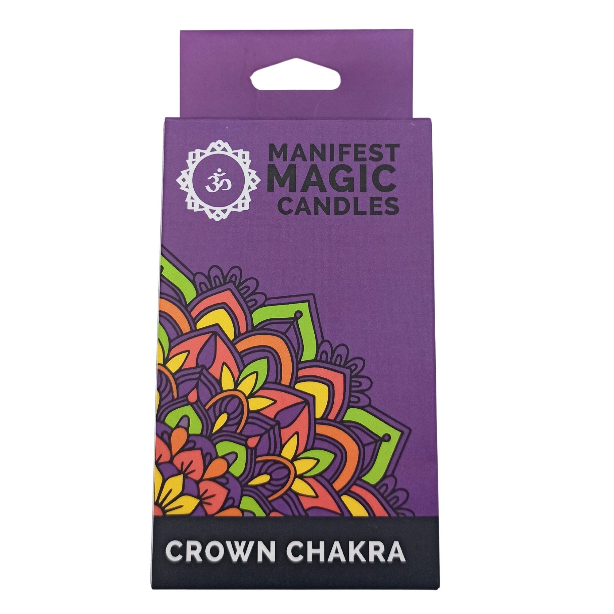 Bali-Homedecor Подсвечник Manifest – Magische Kerzen (12er-Packung) - Lila - Kronenchakra