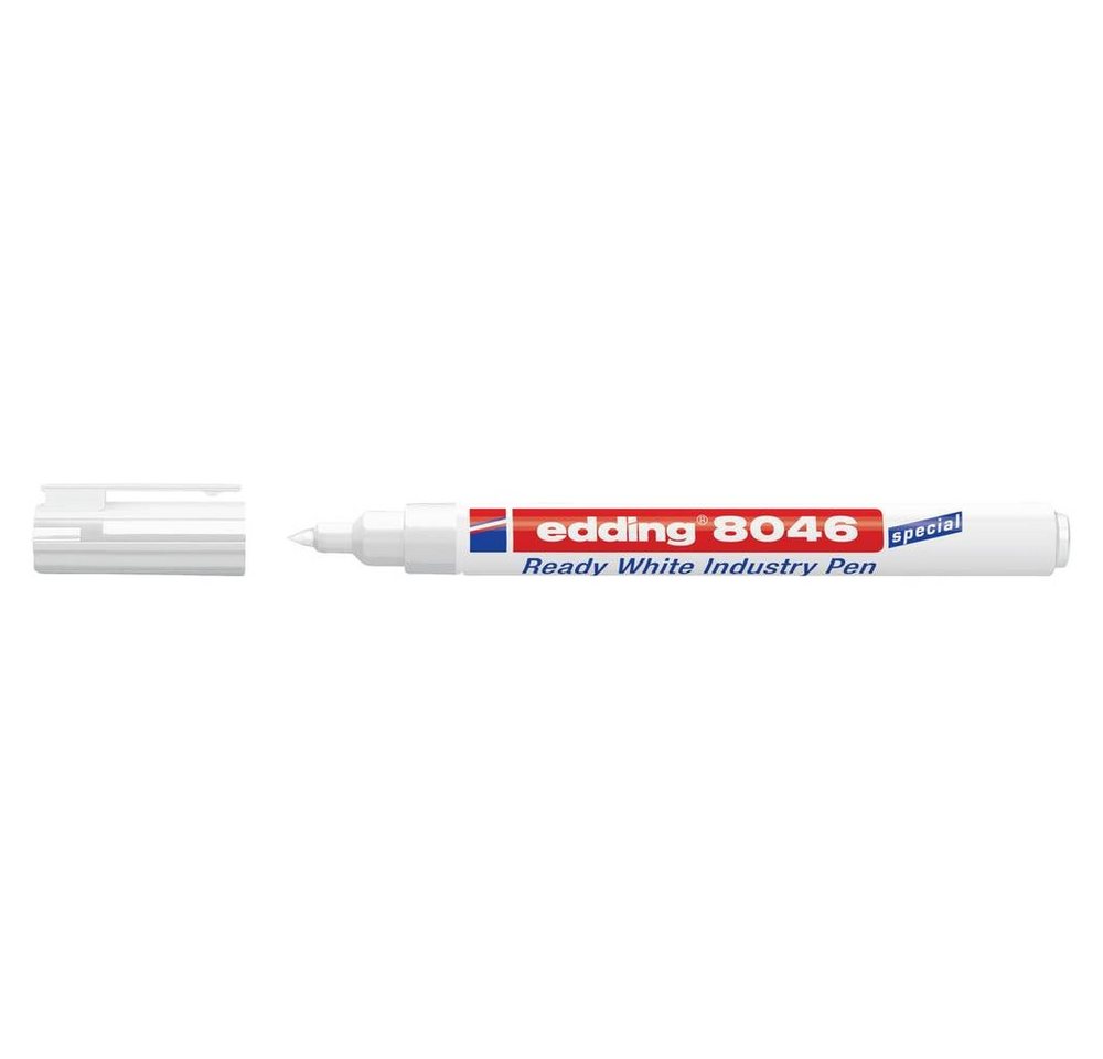 Thumbnail - edding Permanentmarker 8046 Ready white industry pen permanent