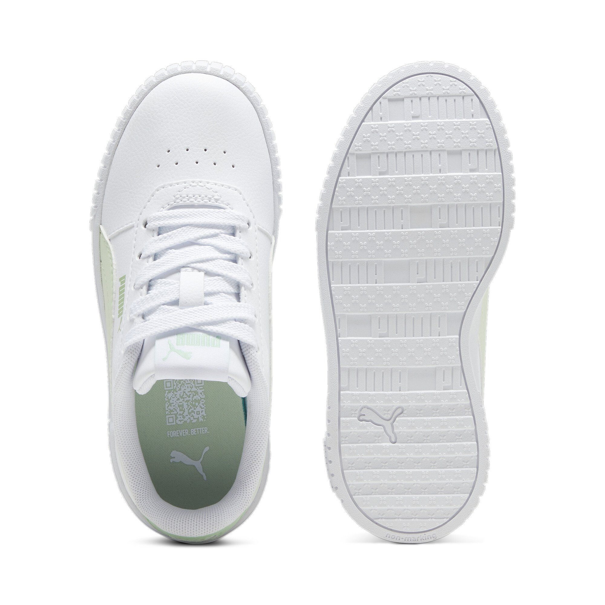 Sneakers Sneaker Green Jugendliche Illusion White PUMA Pure 2.0 Carina