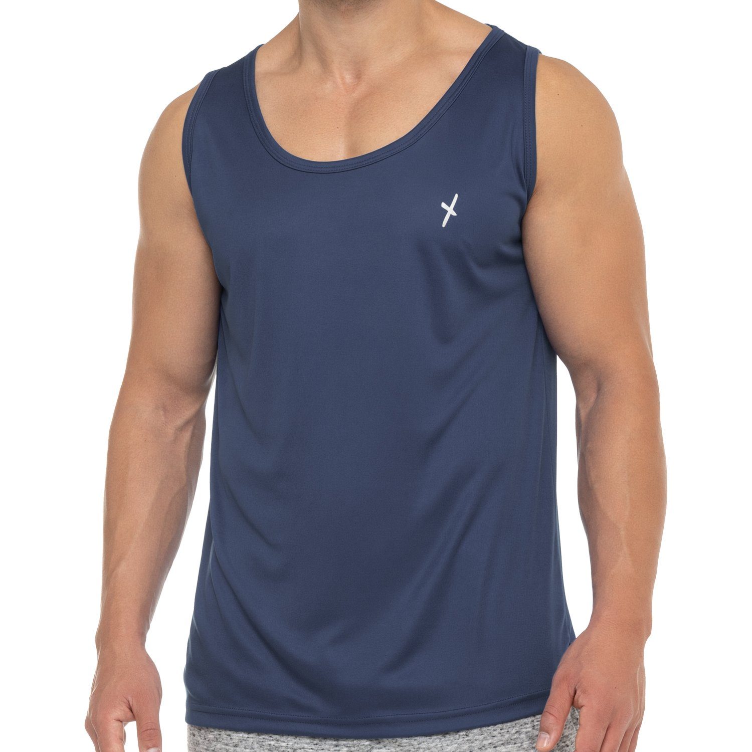 CFLEX Trainingsshirt Herren Sport Shirt Fitness Tanktop Sportswear Collecti günstig online kaufen