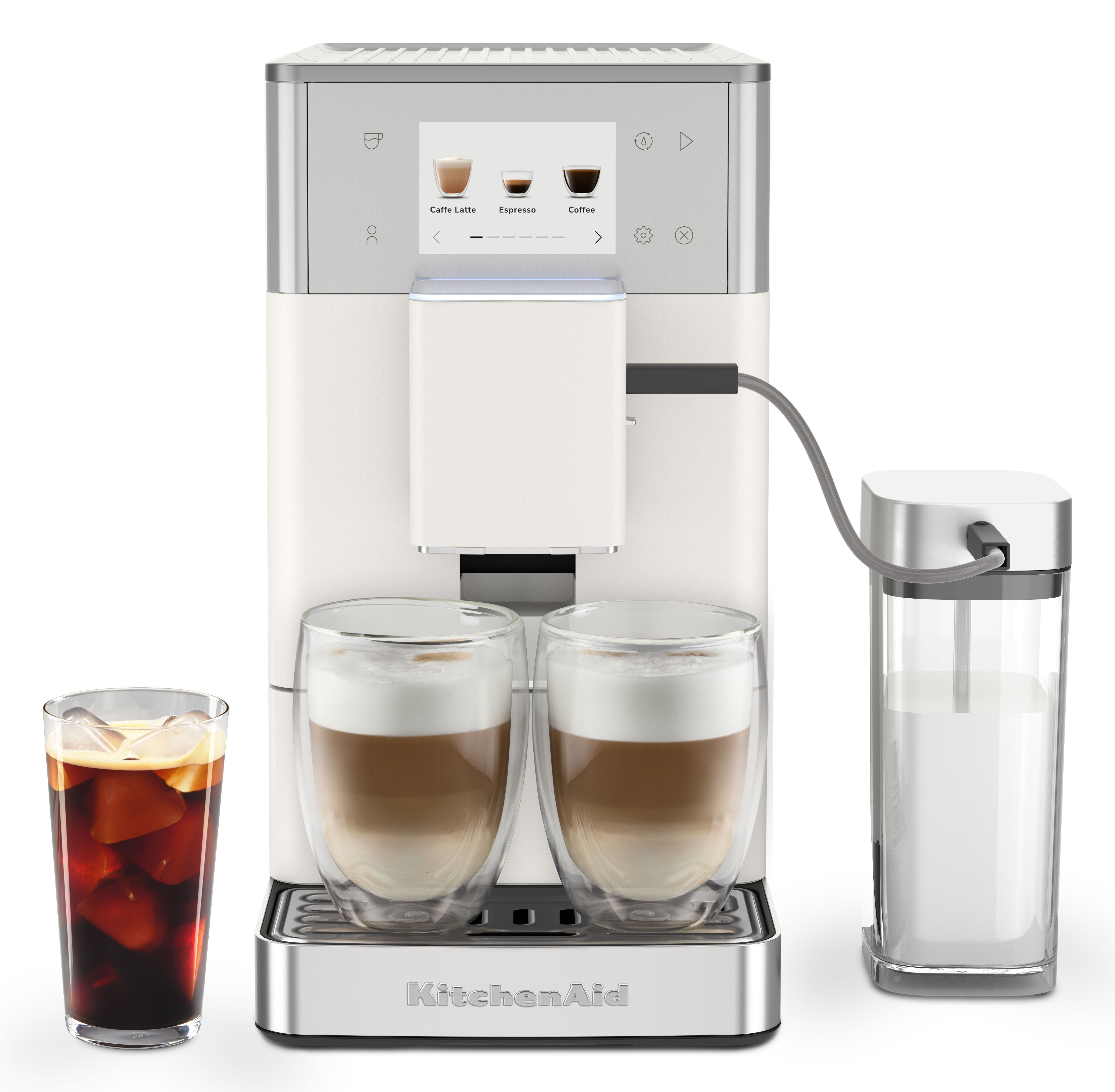 KitchenAid Kaffeevollautomat 5KES8454EPL, Zertifiziert von Quiet Mark. Sehr leise bei der Zubereitung