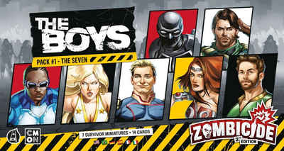 CoolMiniOrNot Spiel, CMON - Zombicide 2. Edition: The Boys Pack #1 CMON - Zombicide 2. Edition: The Boys Pack #1