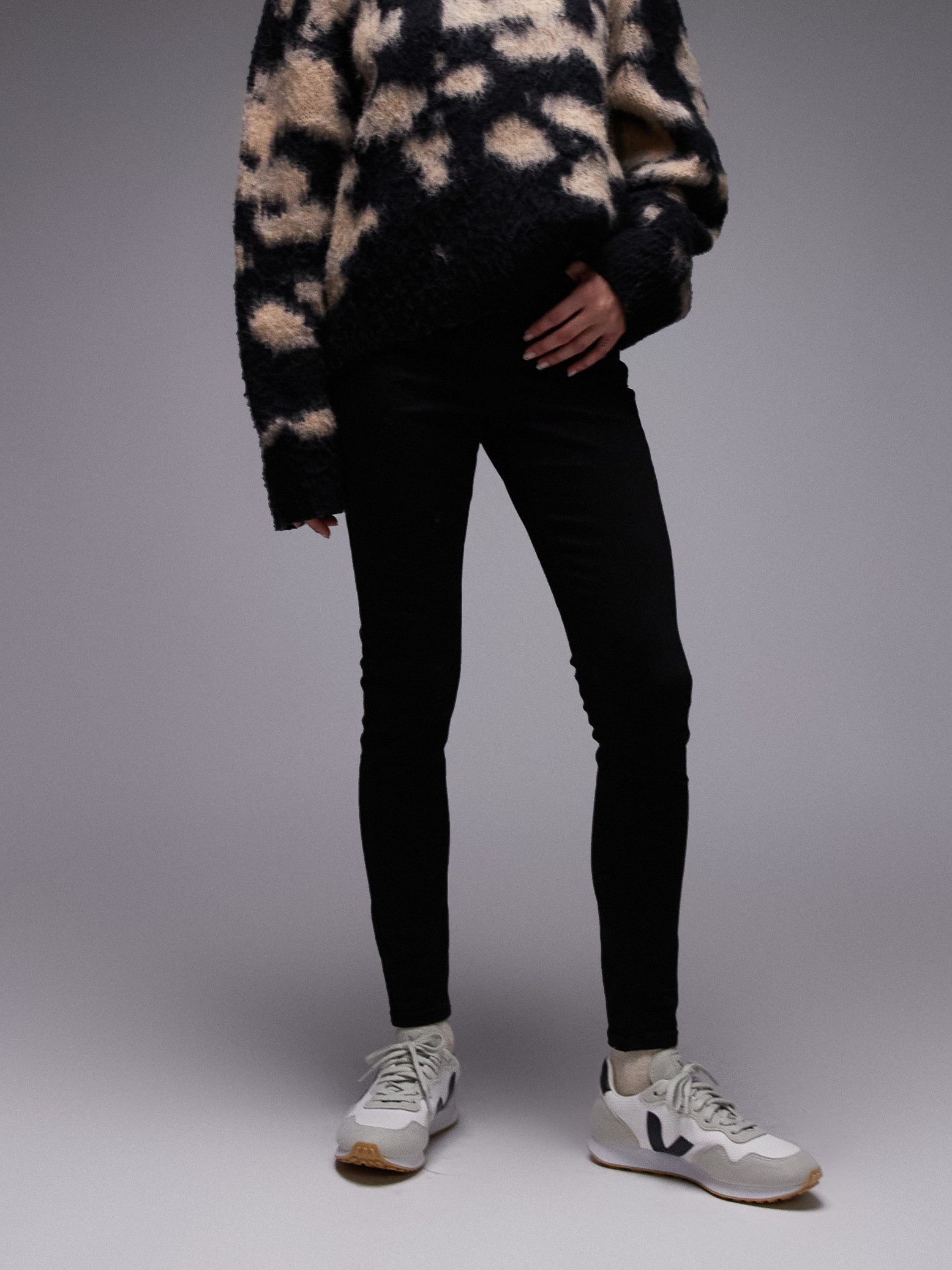 TOPSHOP Skinny-fit-Jeans TSJAMIE HR SLIM DNM JEANS BL NOOS Baumwollmischung, skinny fit, high waist