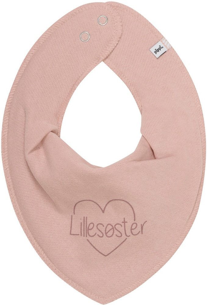Pippi Babywear Lätzchen Bandana Bib with Bror + Søster