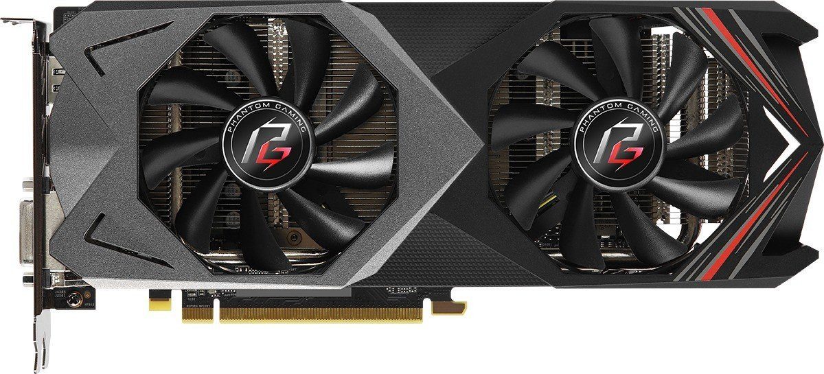 Asrock ASRock Phantom Gaming U Radeon RX 590 8G OC Grafikkarte 8GB GDDR5, 14 Grafikkarte