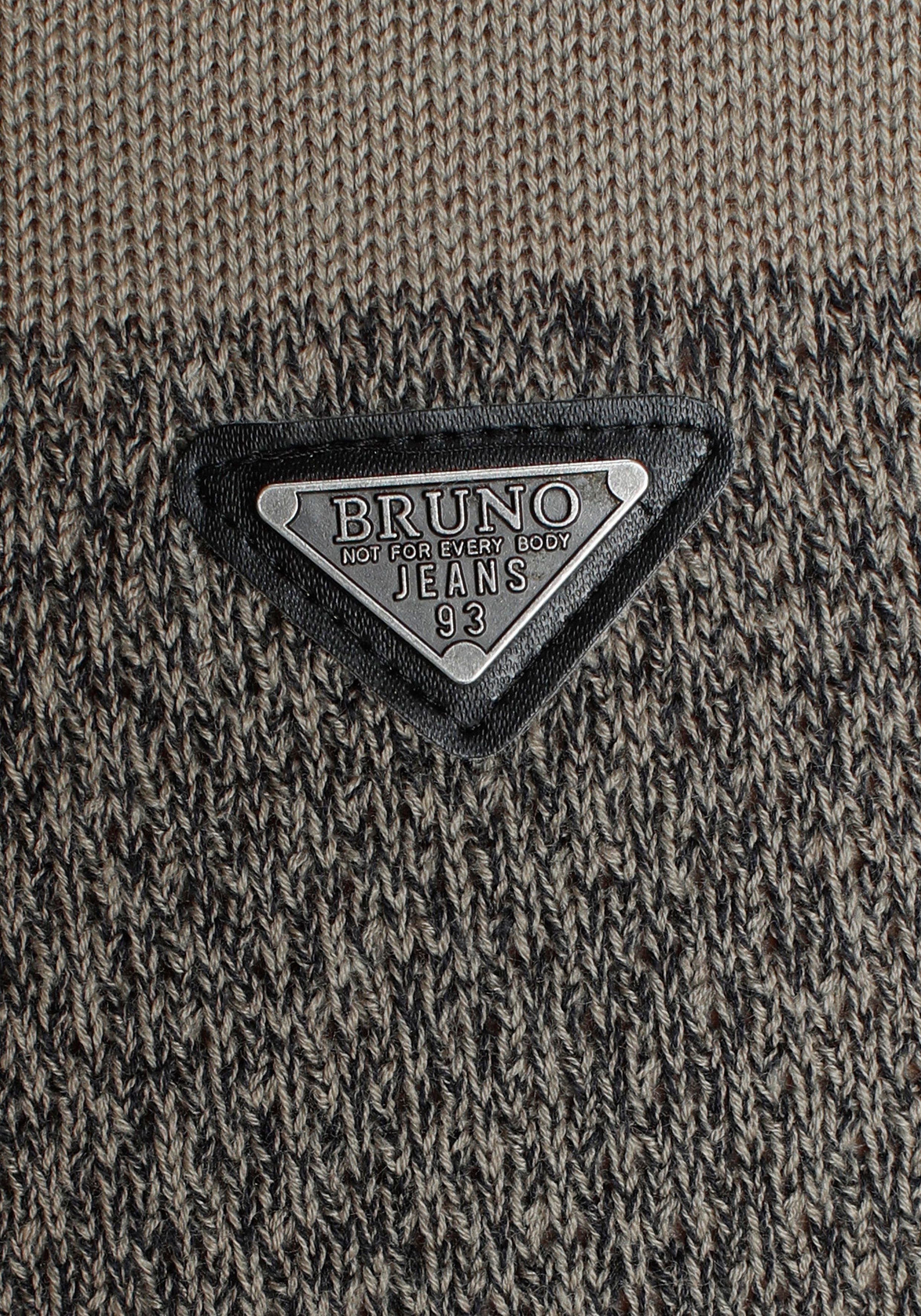 Bruno Banani Strickpullover im modischem Look