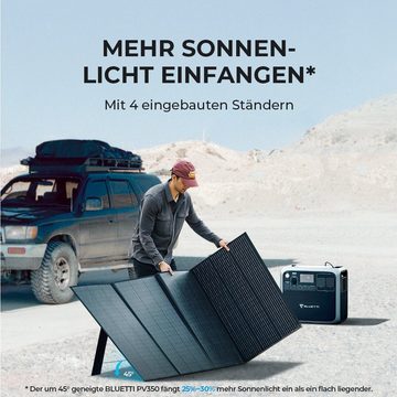 BLUETTI Solaranlage PV350 350W Solarpanel, (1 350W Solarmodell für BLUETTI Stromerzeuger), IP65 Schutz