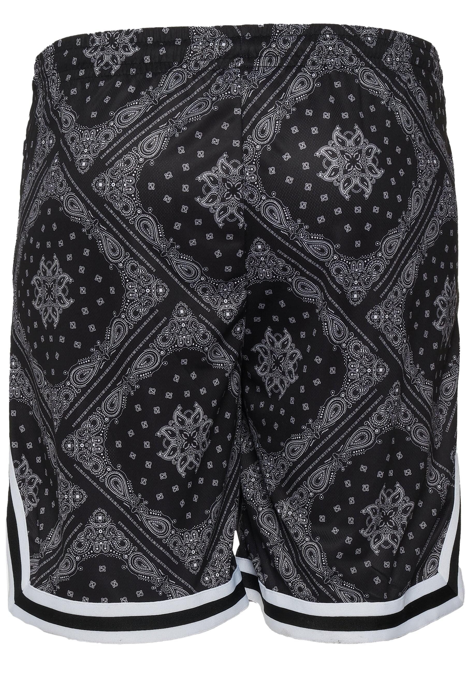 Karl Kani Stoffhose Karl Kani Herren KK Woven Signature Paisley Mesh Shorts (1-tlg)