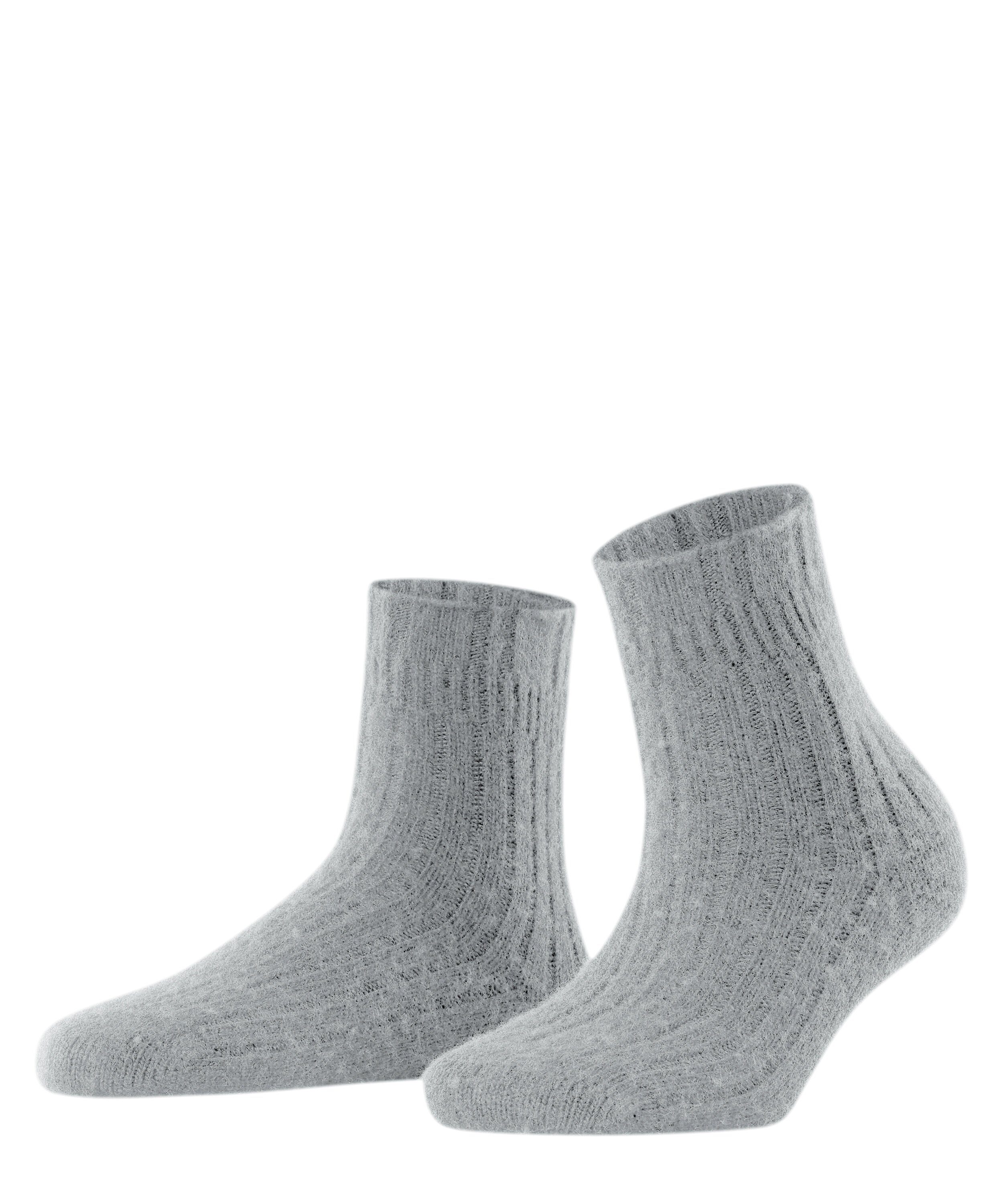 Haussocken Bedsock Rib Haussocken mit Kaschmiranteil