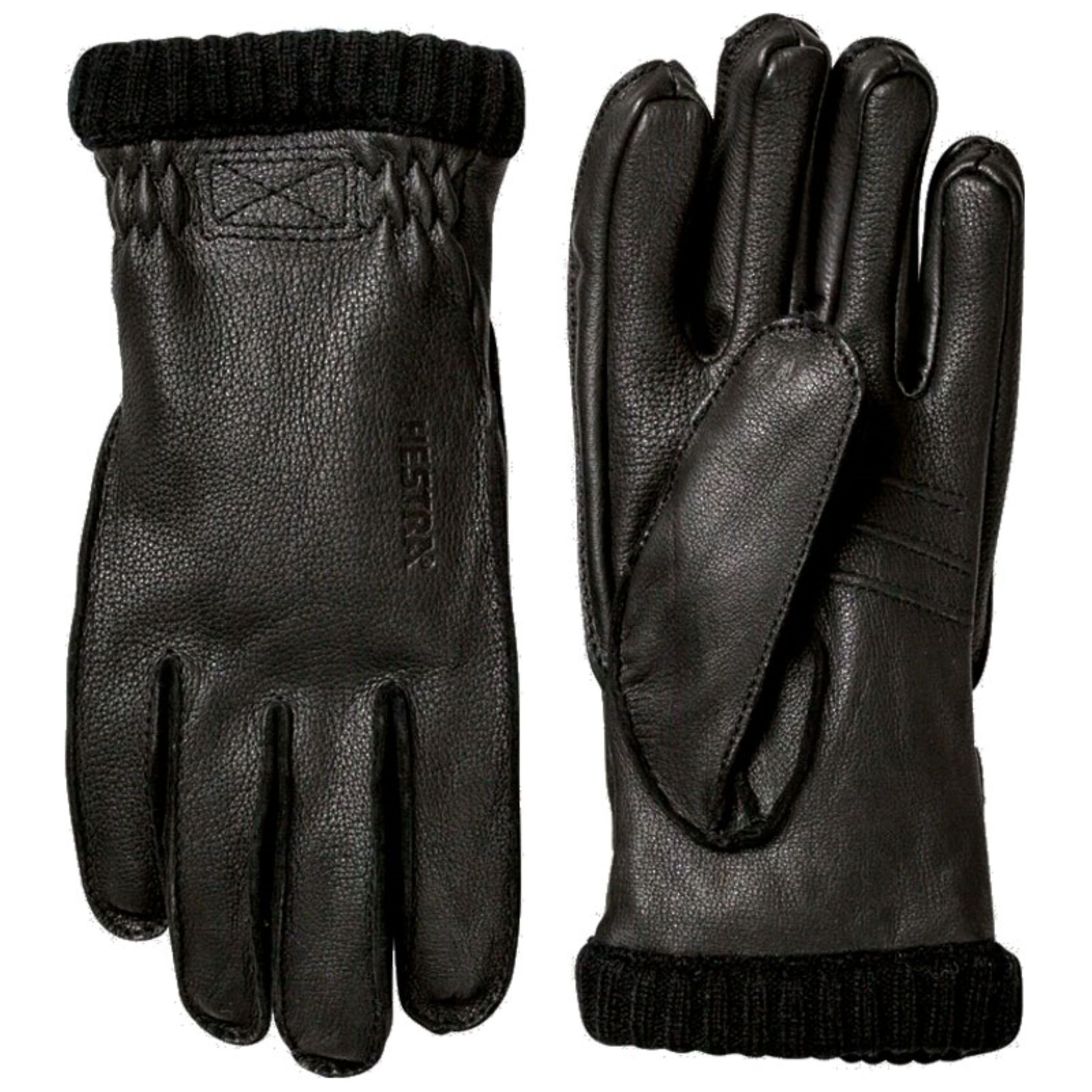 Hestra Lederhandschuhe HESTRA Deerskin Primaloft Rib - Hirschleder-Winter