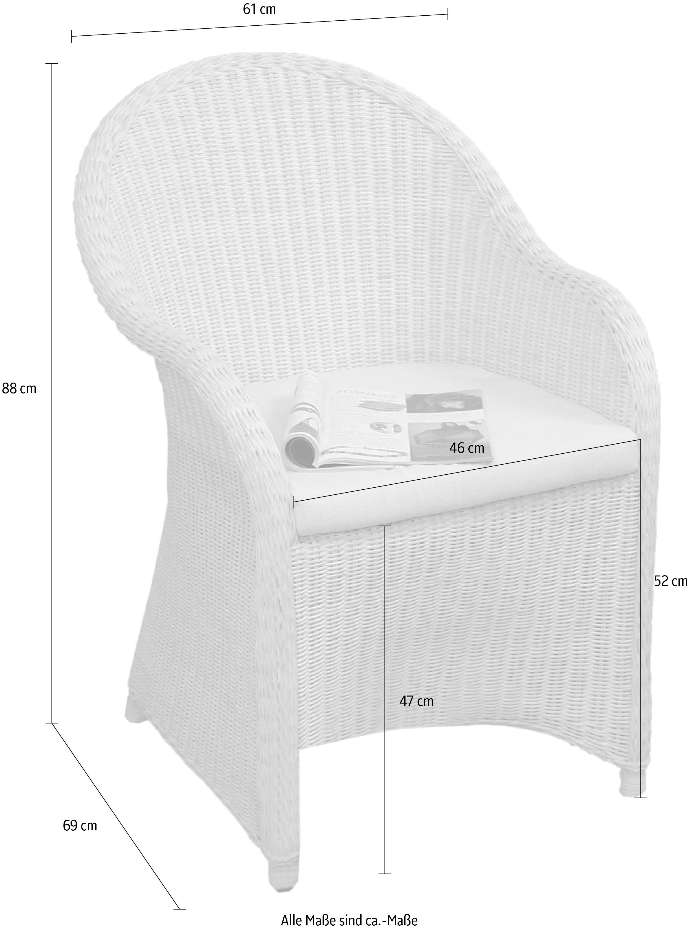 Home affaire Rattanstuhl Lukas günstig online kaufen
